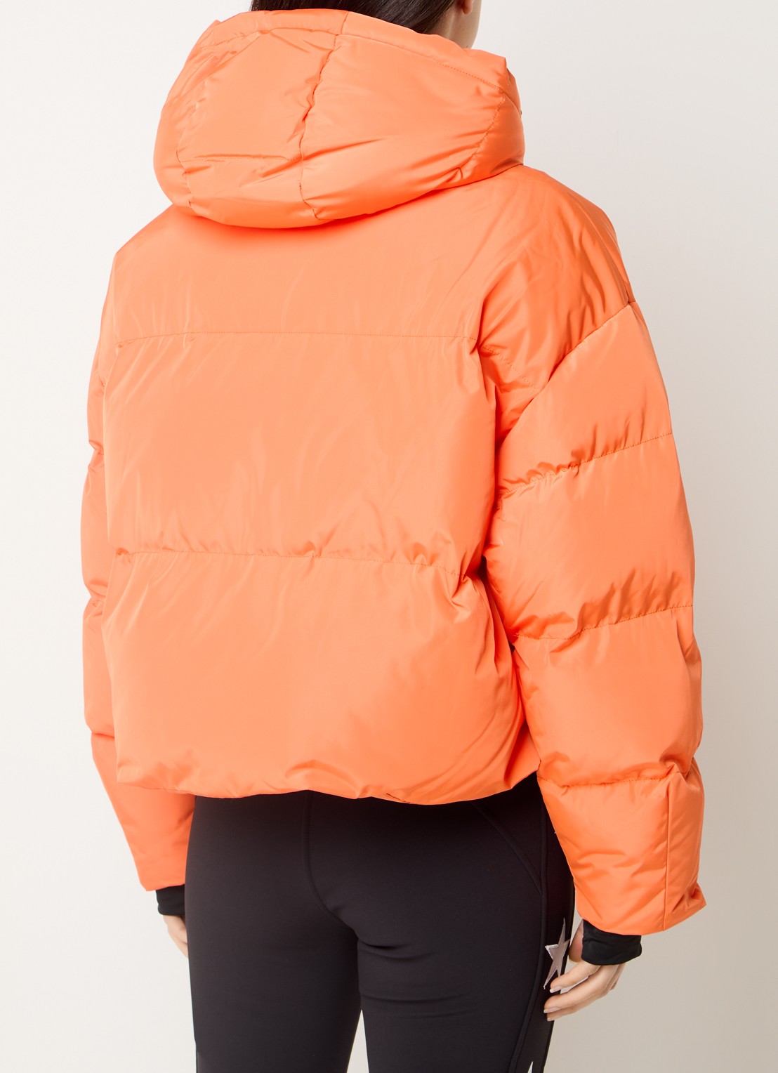 Airforce Sun Peaks ski-jas met afneembare capuchon en ritszakken - achterkant 6 oranje