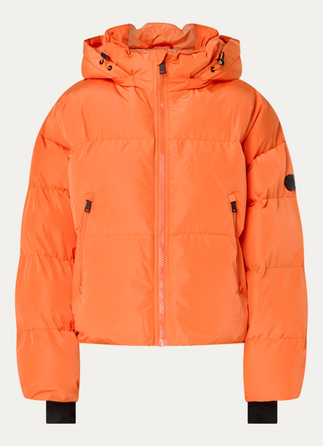 Airforce Sun Peaks ski-jas met afneembare capuchon en ritszakken - voorkant 4 oranje