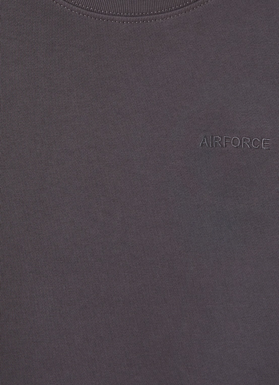 Airforce Sweater met logo- en backprint - detail 3 donkergrijs
