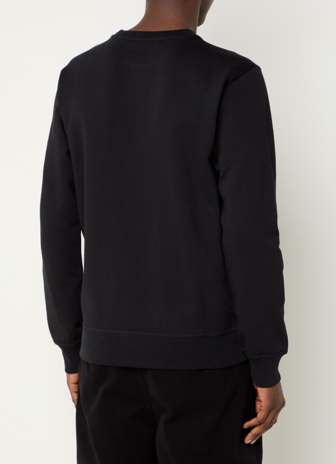 Airforce Sweater van  katoen met logo - achterkant zwart