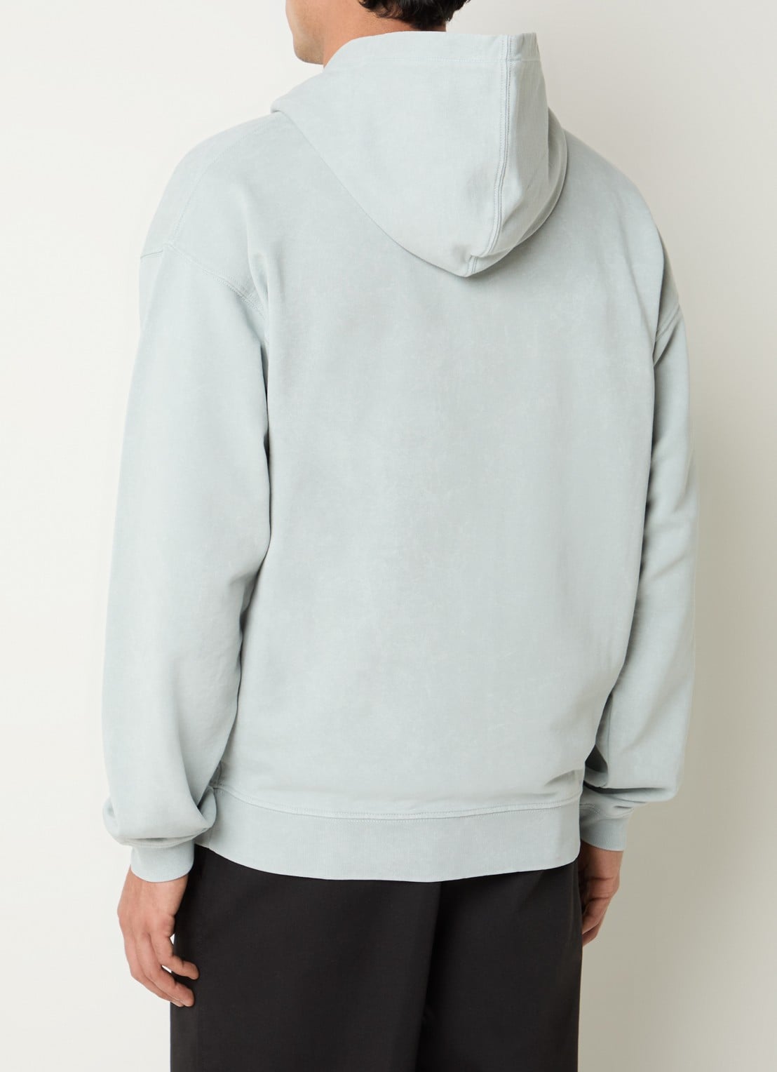 Airforce Sweatvest met logoborduring - achterkant 3 lichtblauw