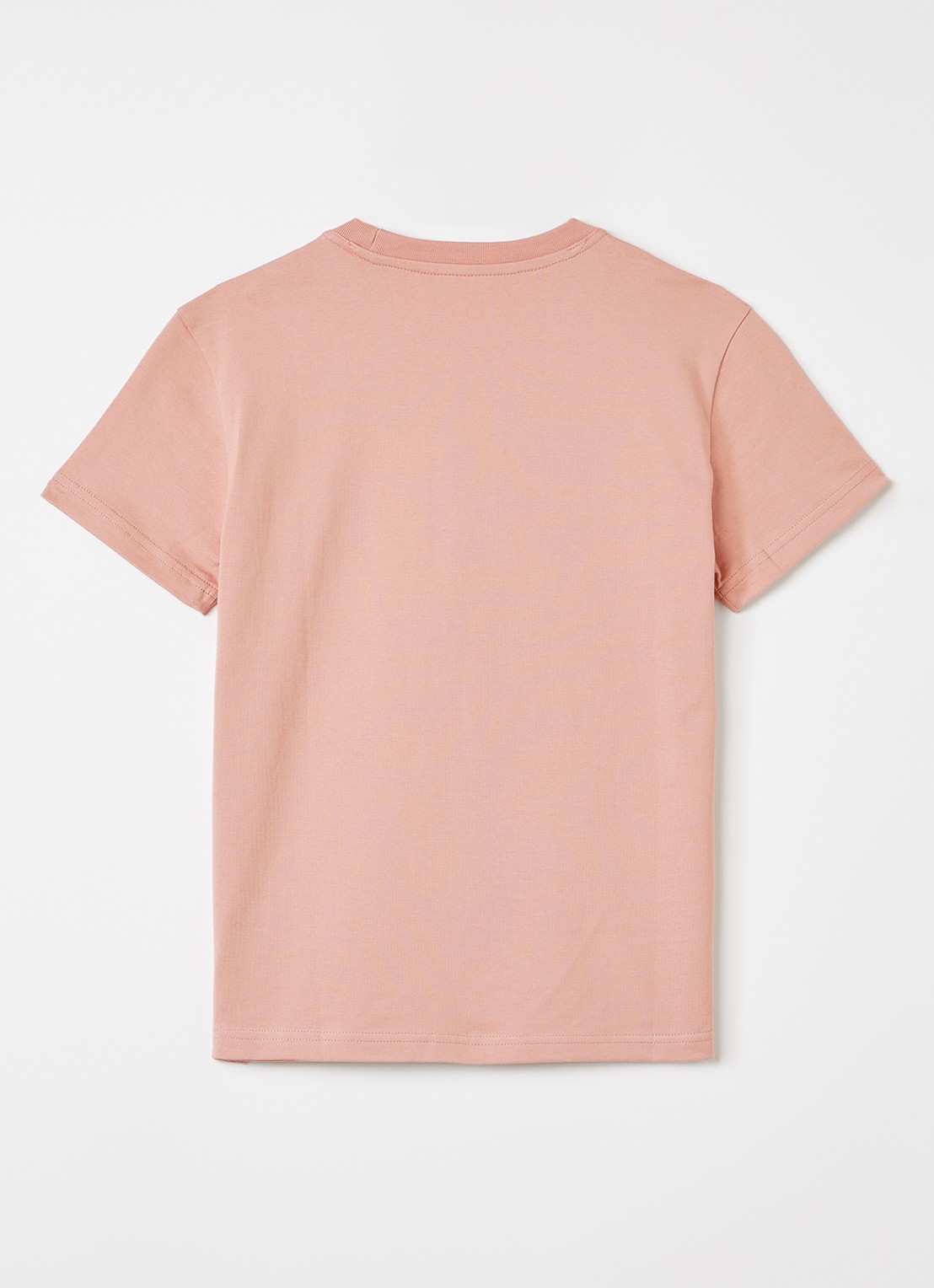 Airforce T-shirt met logo - voorkant 2 zalmroze
