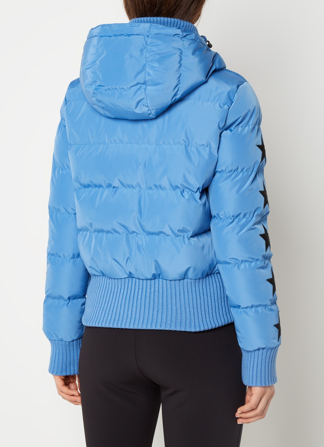 Airforce Taos ski-jas met ritszakken en capuchon - achterkant 6 blauw