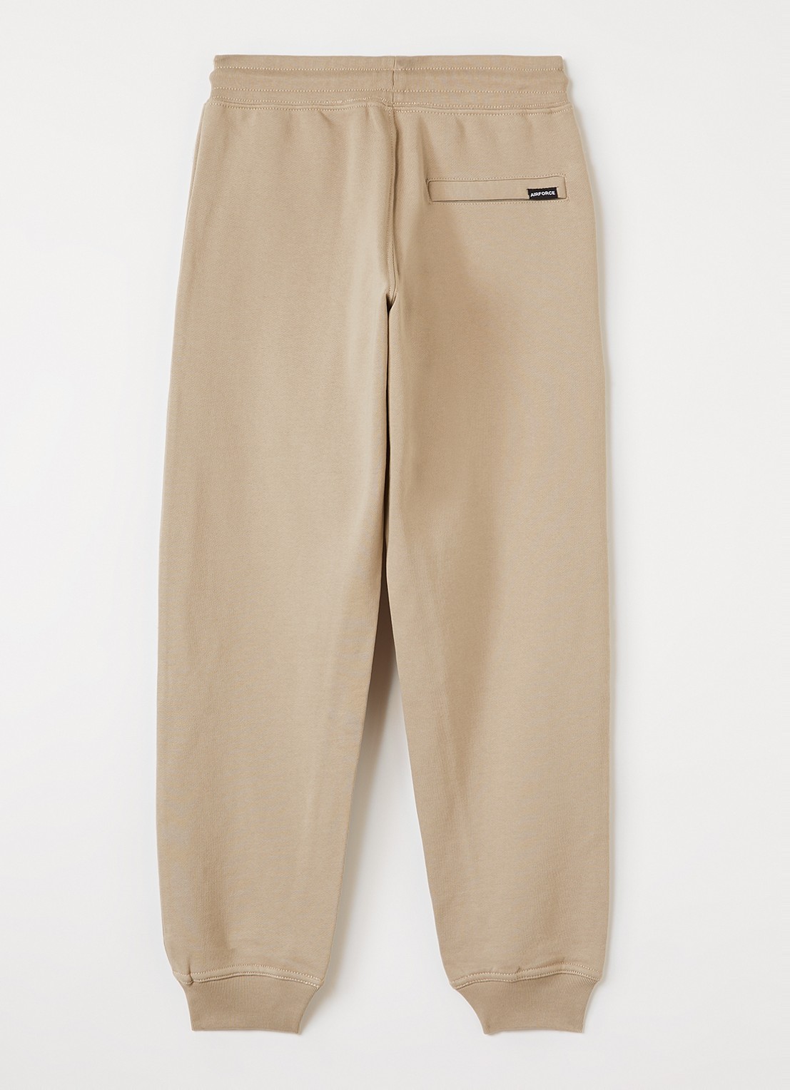 Airforce Tapered fit joggingbroek met logo - voorkant 2 blauw