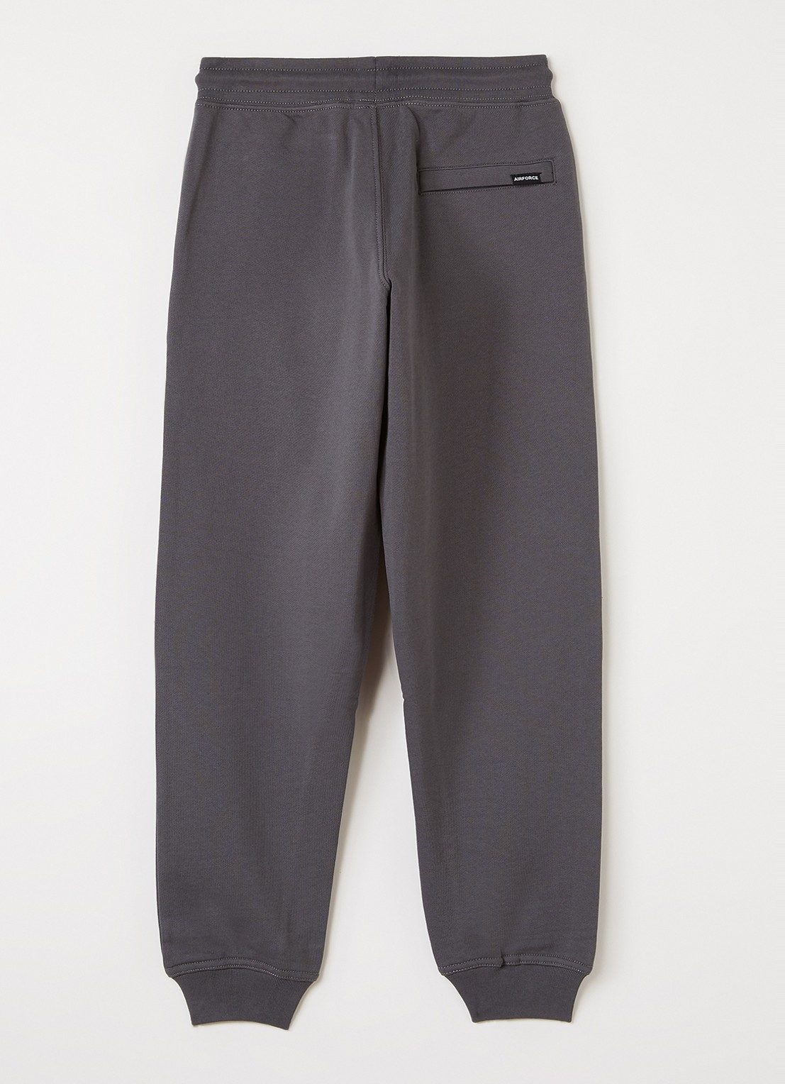 Airforce Tapered fit joggingbroek met logo - voorkant 2 taupe