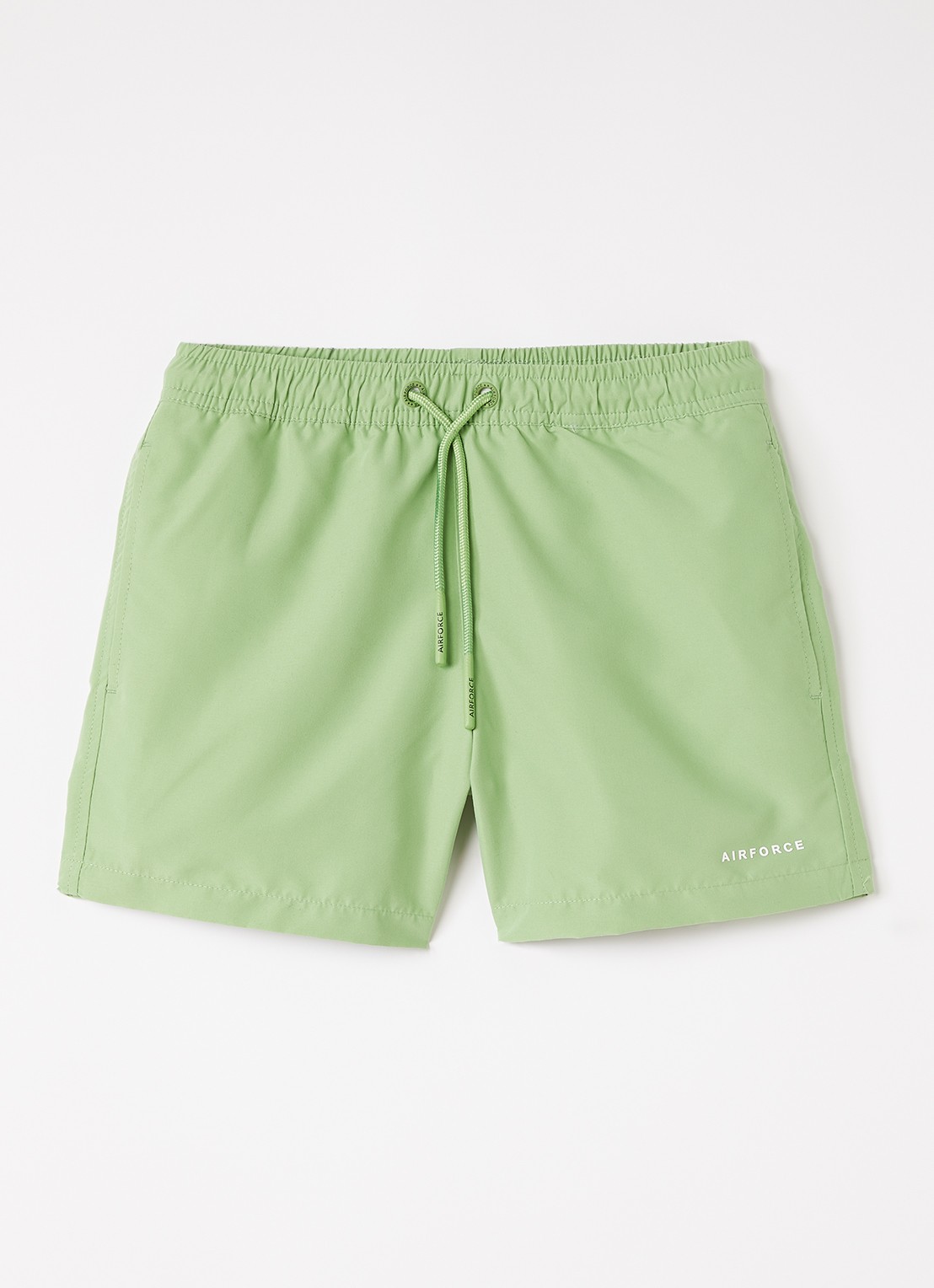 Airforce Zwemshorts met logo - voorkant 2 groen