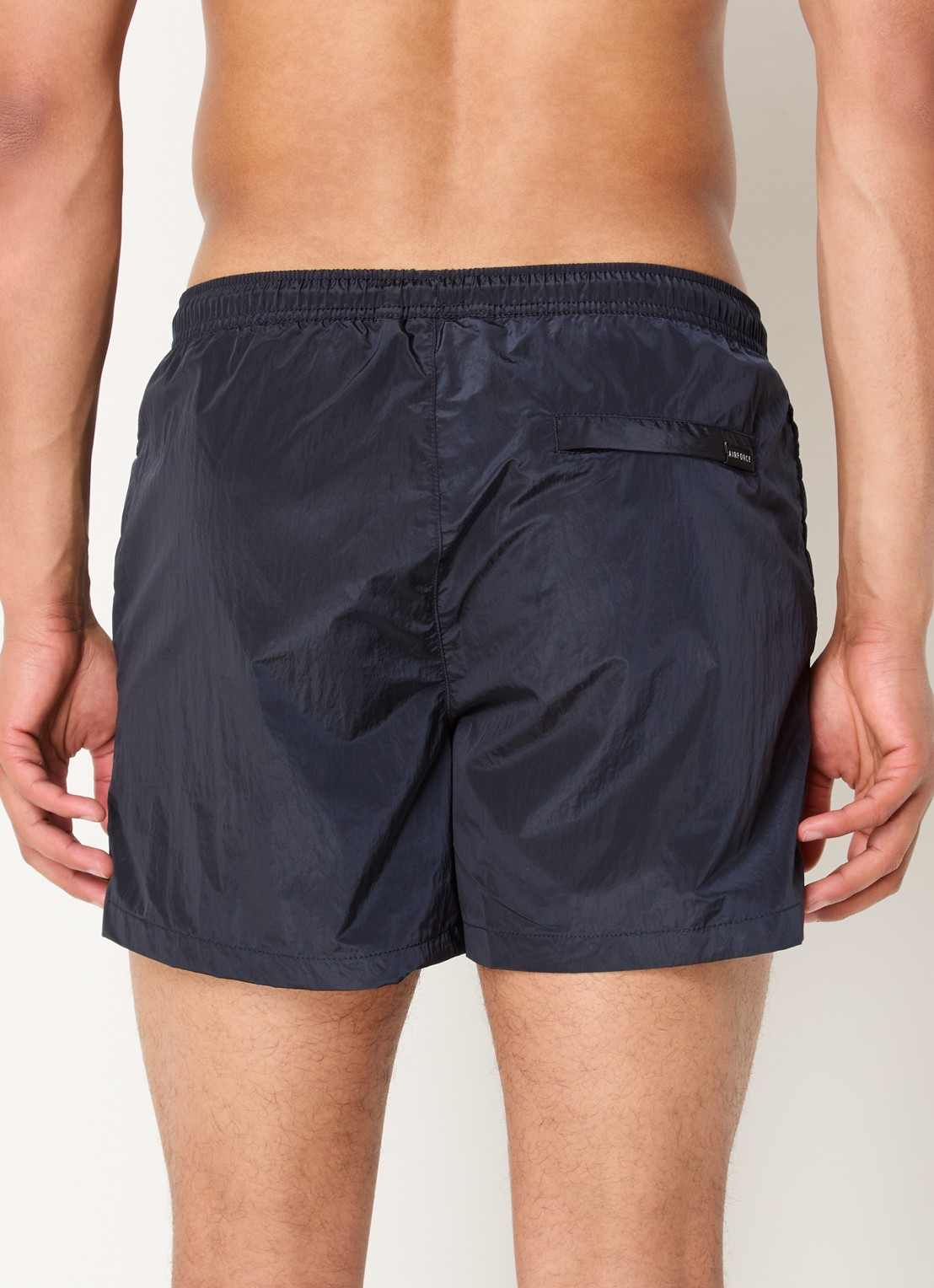Airforce Zwemshorts met logo - achterkant 4 donkerblauw