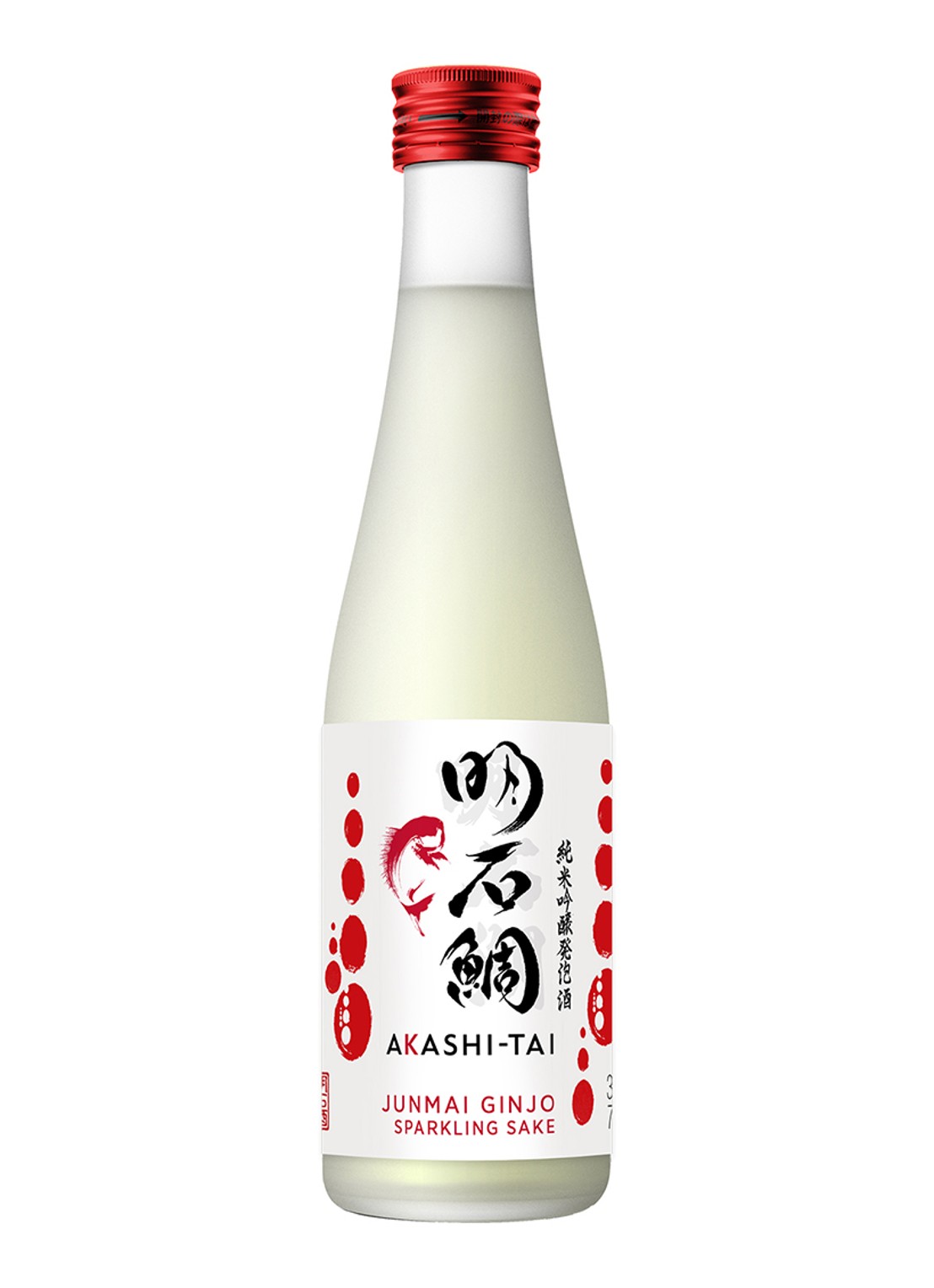 Akashi Tai Junmai Ginjo Sparkling sake 300 ml - voorkant undefined