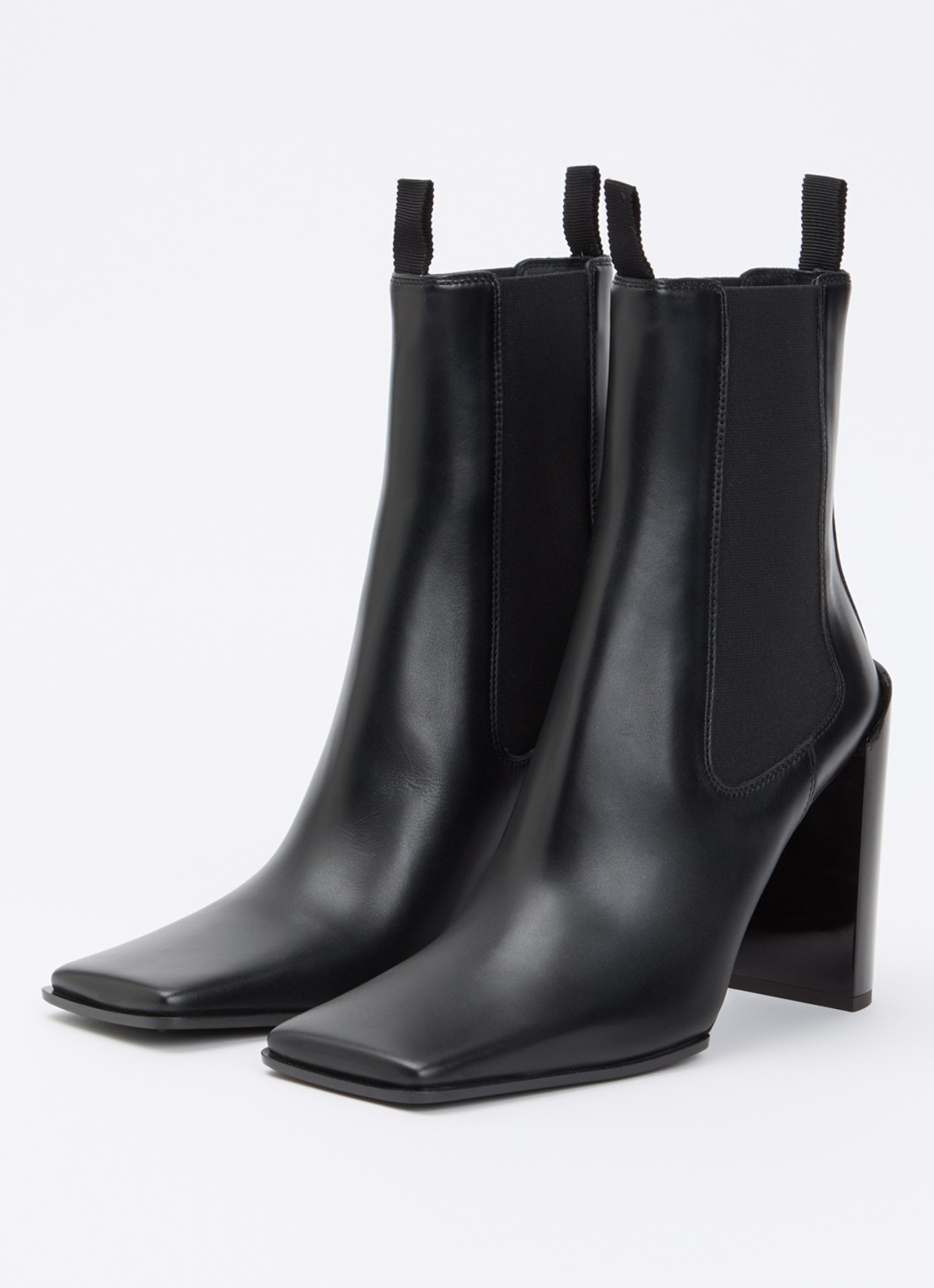 Alaïa Chelsea boot van kalfsleer  - detail zwart