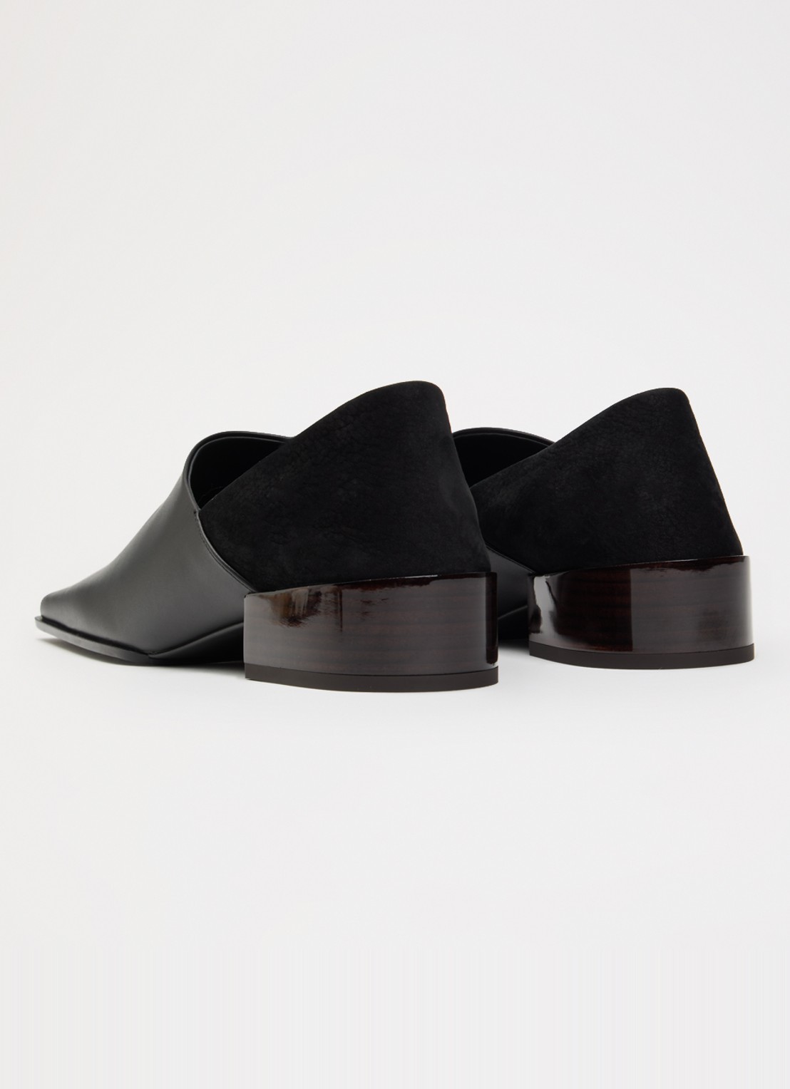 Alaïa Loafer van kalfsleer - achterkant 7 zwart