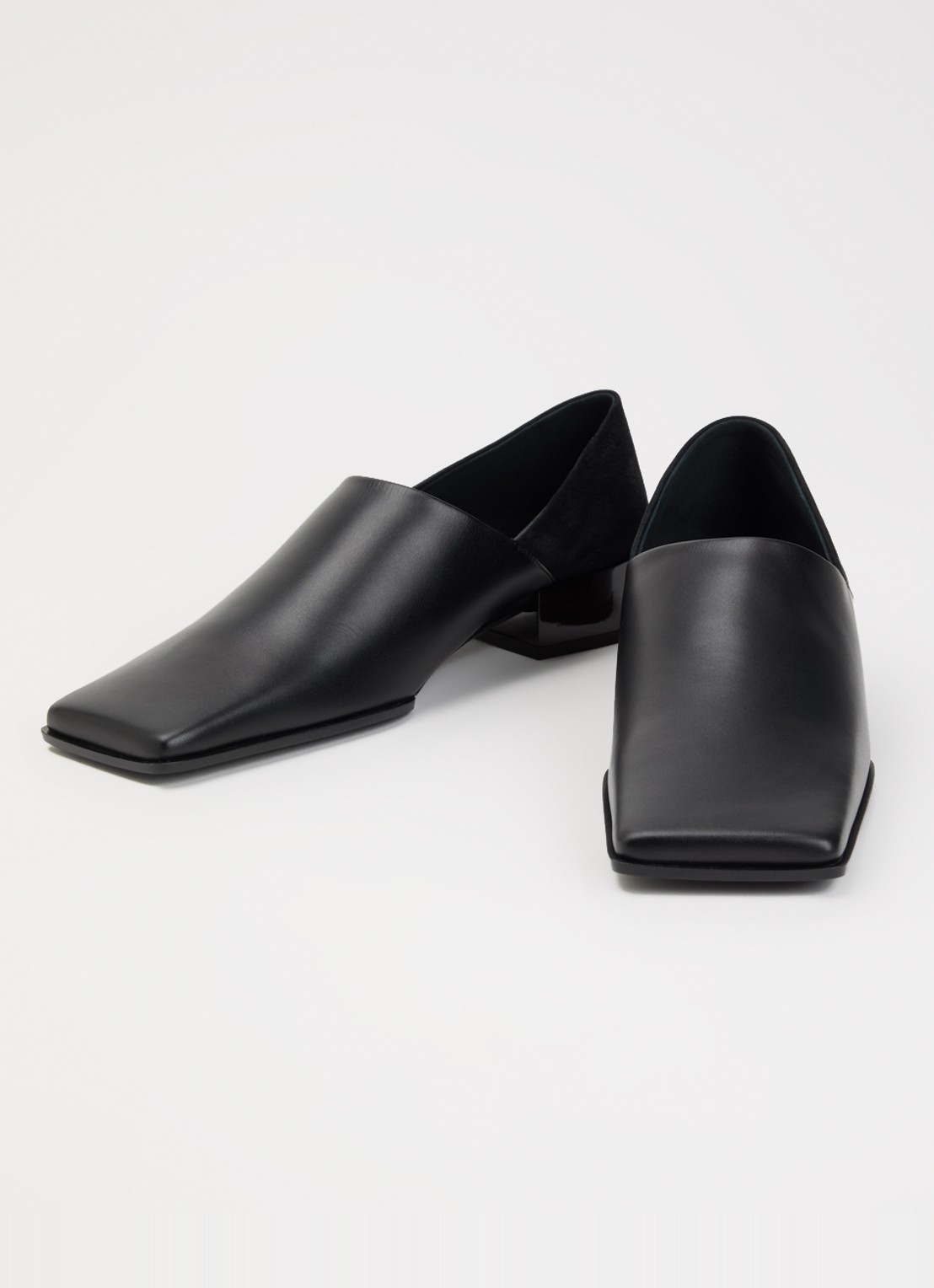 Alaïa Loafer van kalfsleer - detail 3 zwart