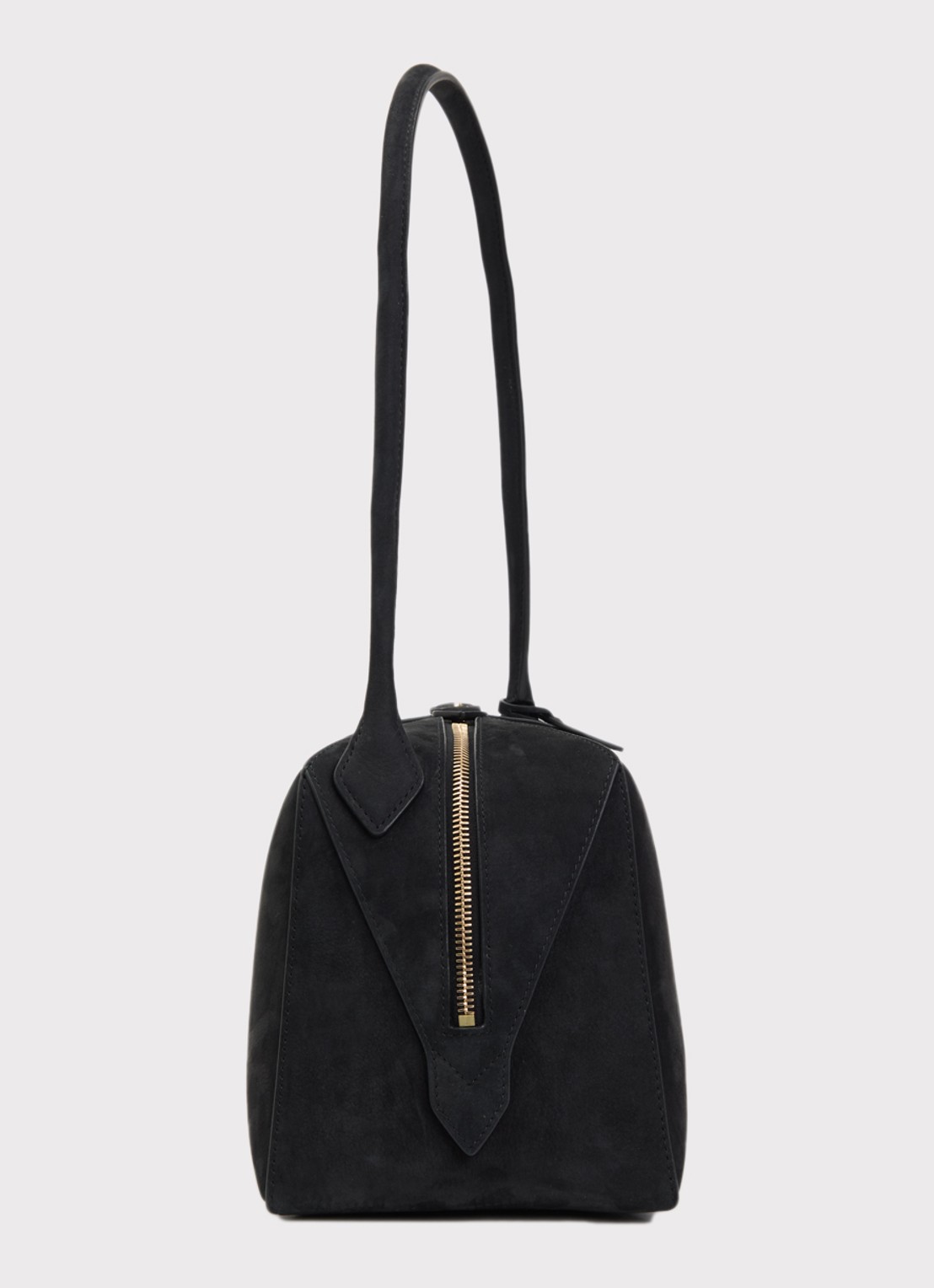 Alaïa Medium Bowling schoudertas van leer - detail 3 zwart