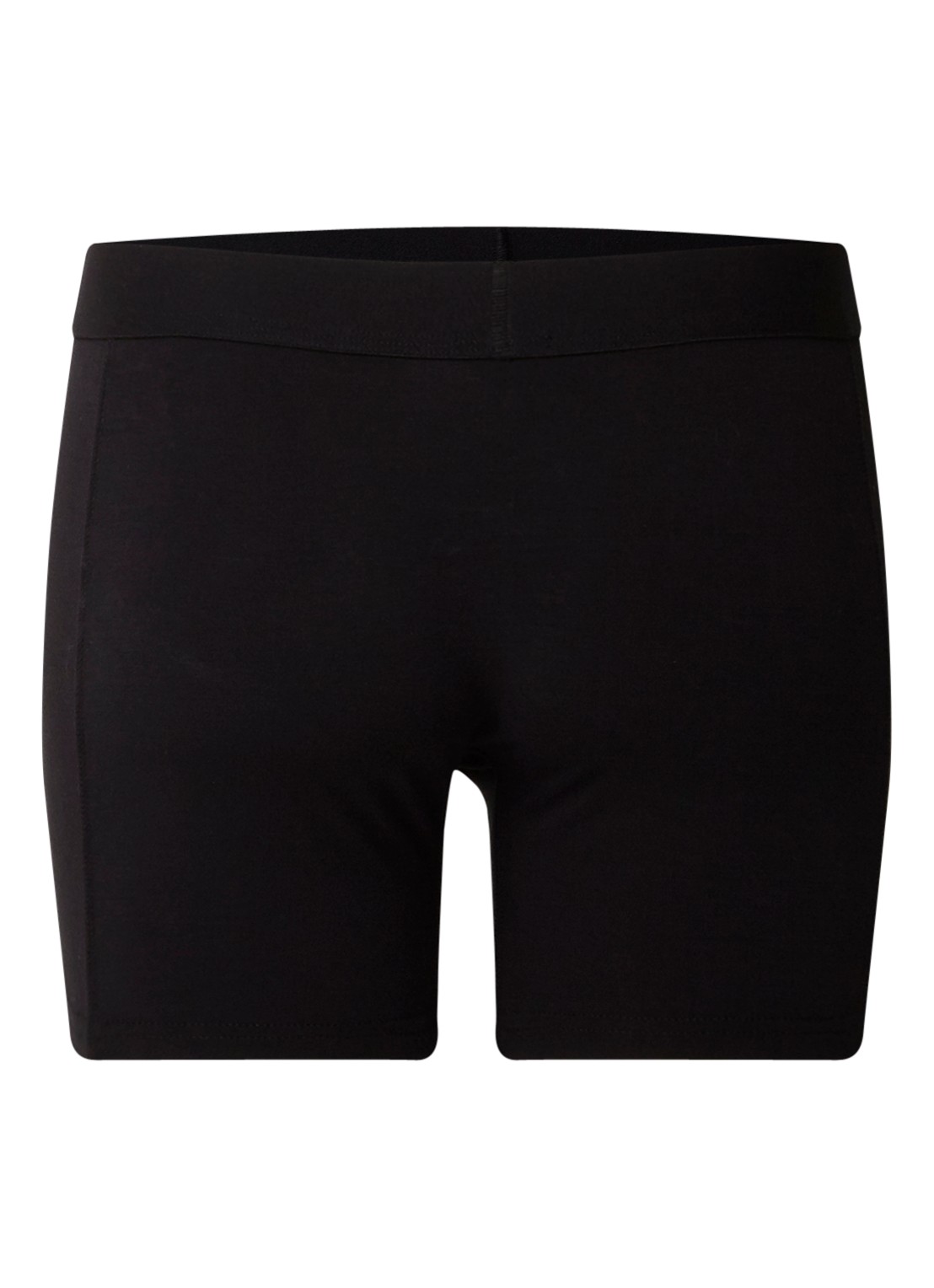 Alan Red Boxershort van bamboe met logoband - achterkant 2 zwart