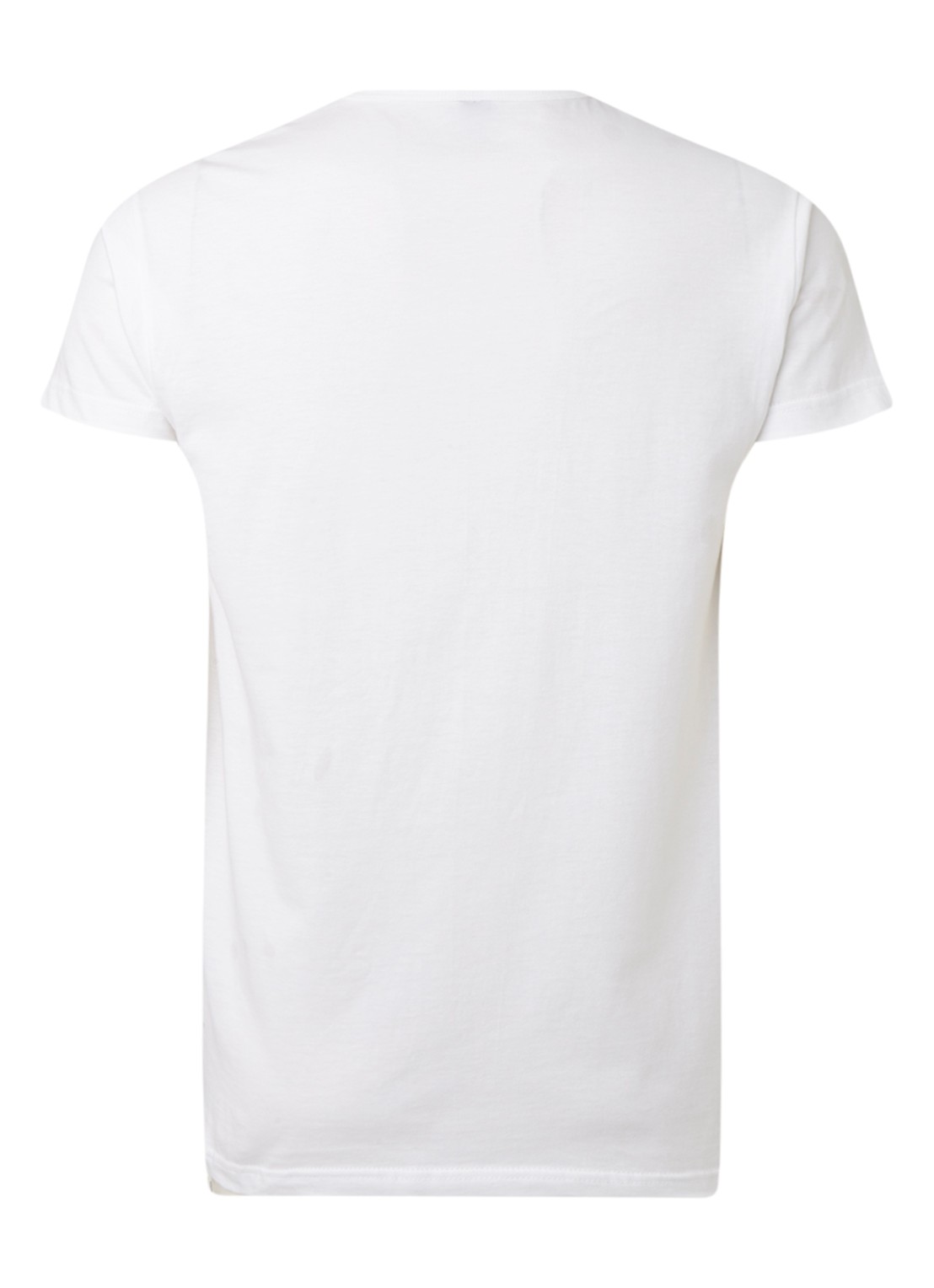 Alan Red Derby regular fit T-shirt in 3-pack - achterkant wit