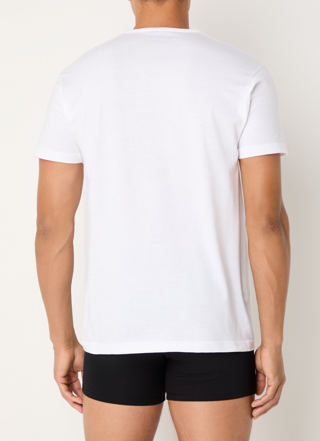 Alan Red Derby T-shirt met ronde hals in 3-pack - achterkant 3 wit