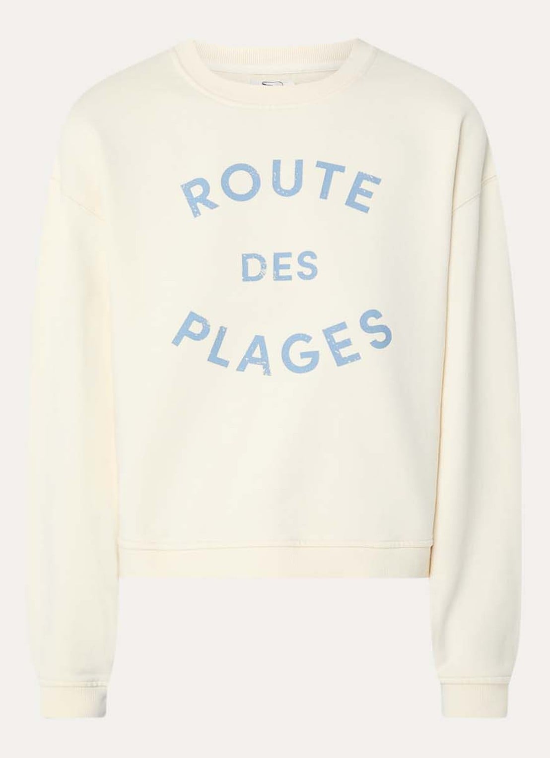 alchemist Isla sweater met print - voorkant 3 lichtgeel