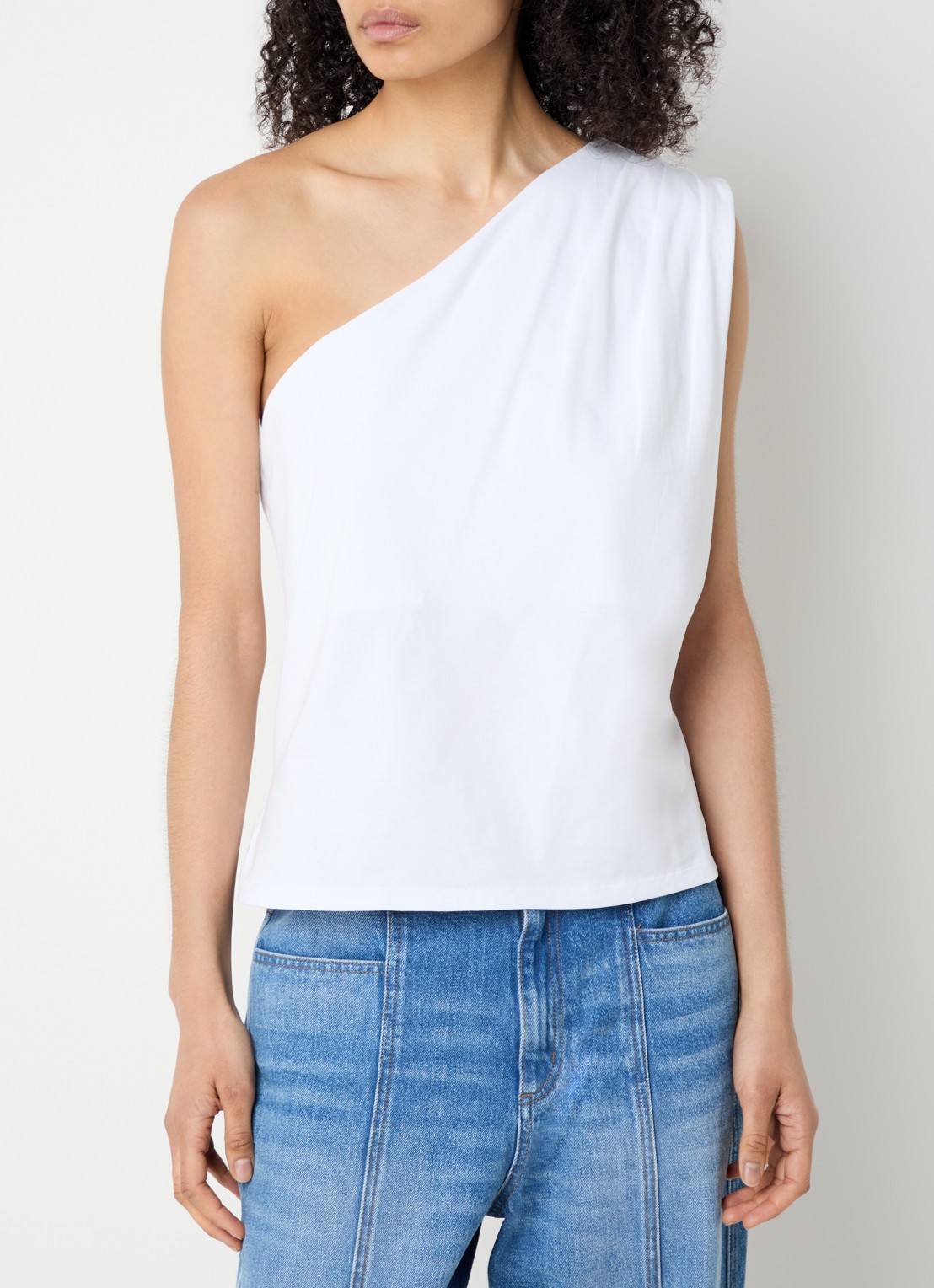 alchemist Levy one shoulder top - detail wit