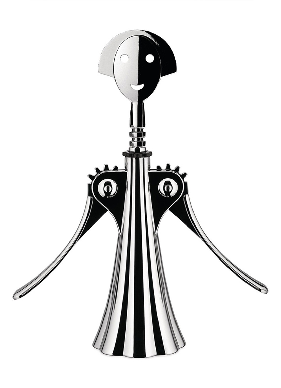 Alessi Anna G. kurkentrekker - voorkant 4 zilver