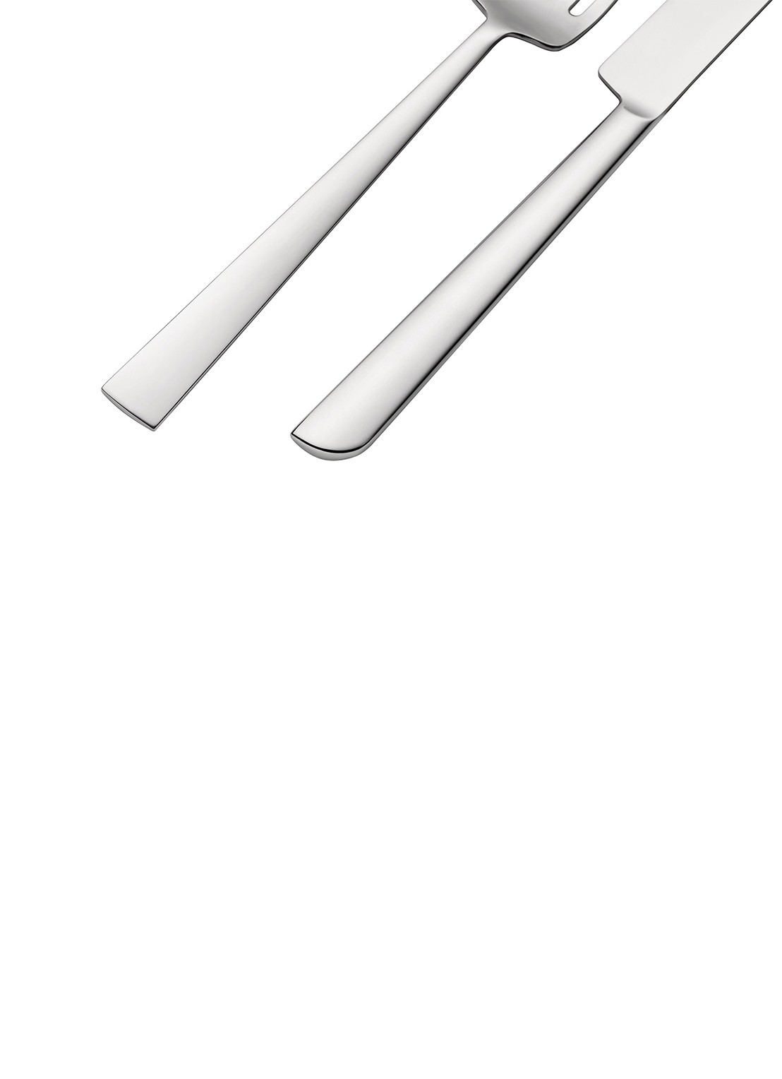 Alessi Asta bestekset 24-delig - voorkant 3 zilver