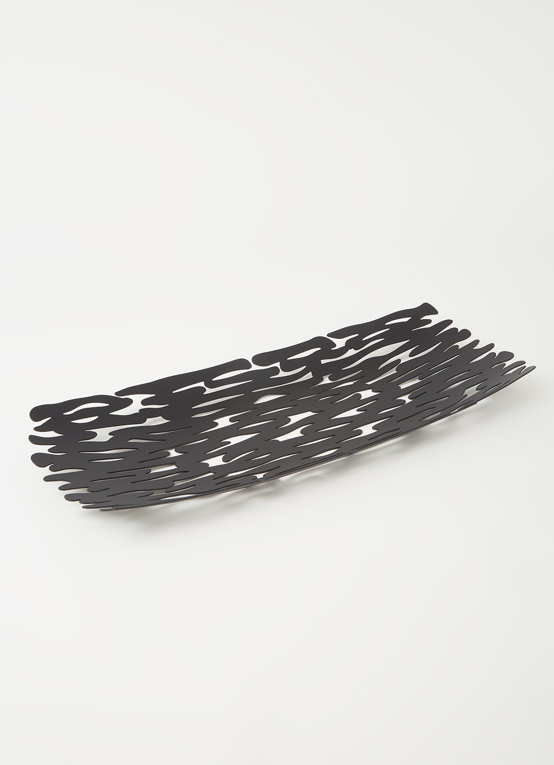 Alessi Bark fruitschaal 51,5 cm - voorkant 2 zwart
