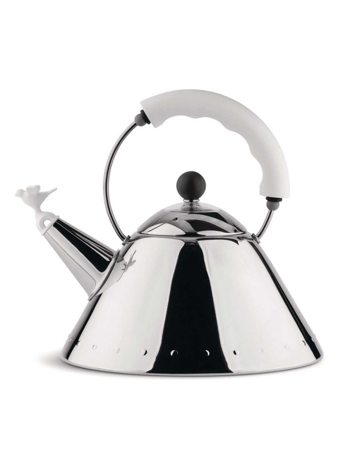 Alessi Bollitore ketel - voorkant wit