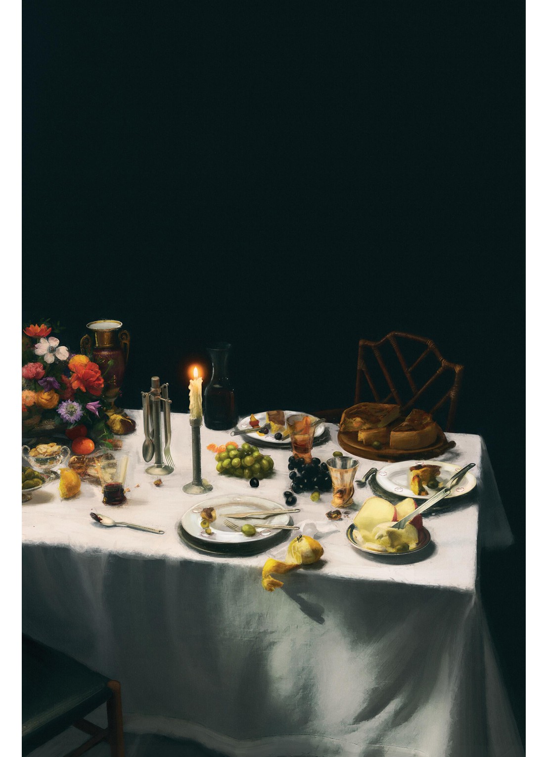 Alessi Conversational Objects by Virgil Abloh bestekset 4-delig - achterkant 6 zilver