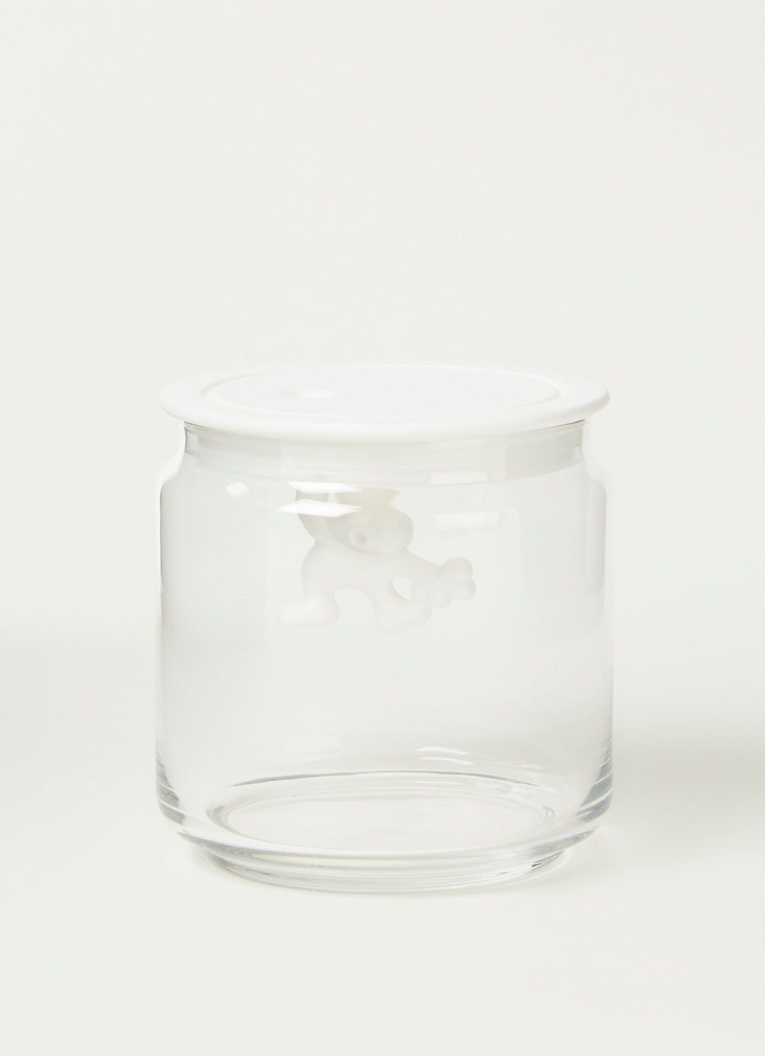 Alessi Gianni voorraadpot - voorkant 3 wit