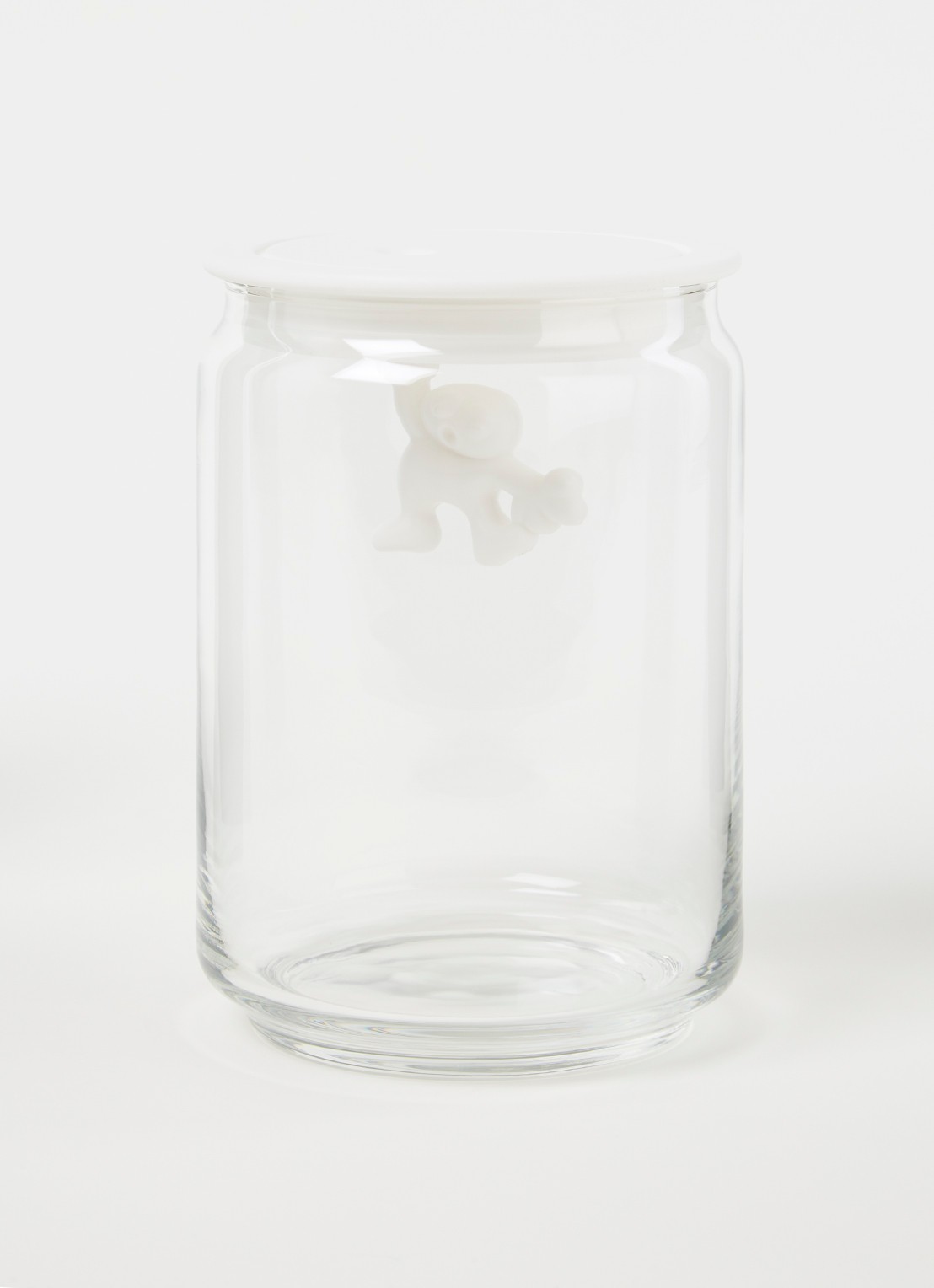 Alessi Gianni voorraadpot - voorkant 2 wit
