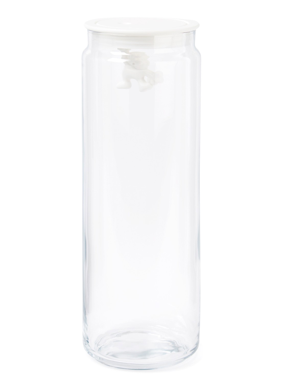 Alessi Gianni voorraadpot  - voorkant wit