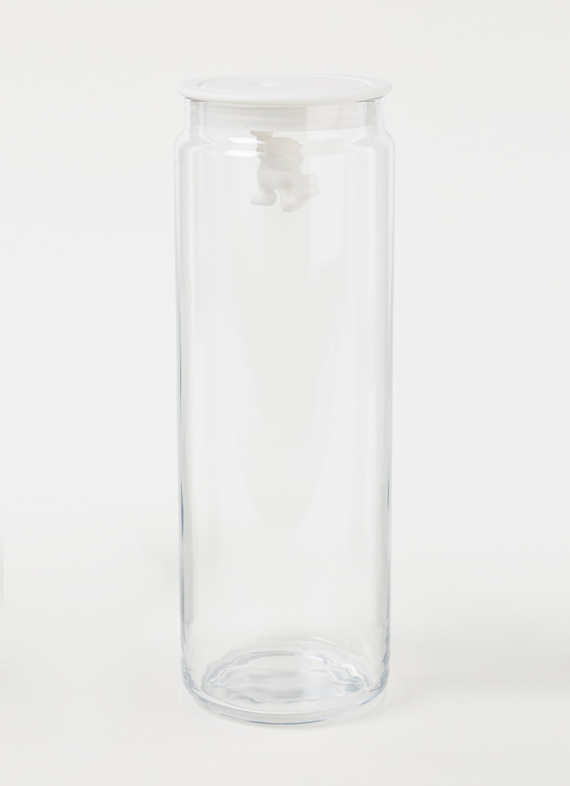 Alessi Gianni voorraadpot  - voorkant 2 wit