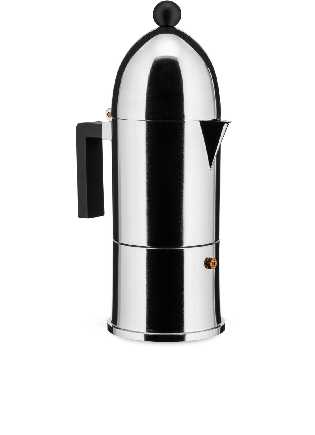 Alessi La Cupola espresso koffiemaker inductie 30 cl - detail 2 zwart