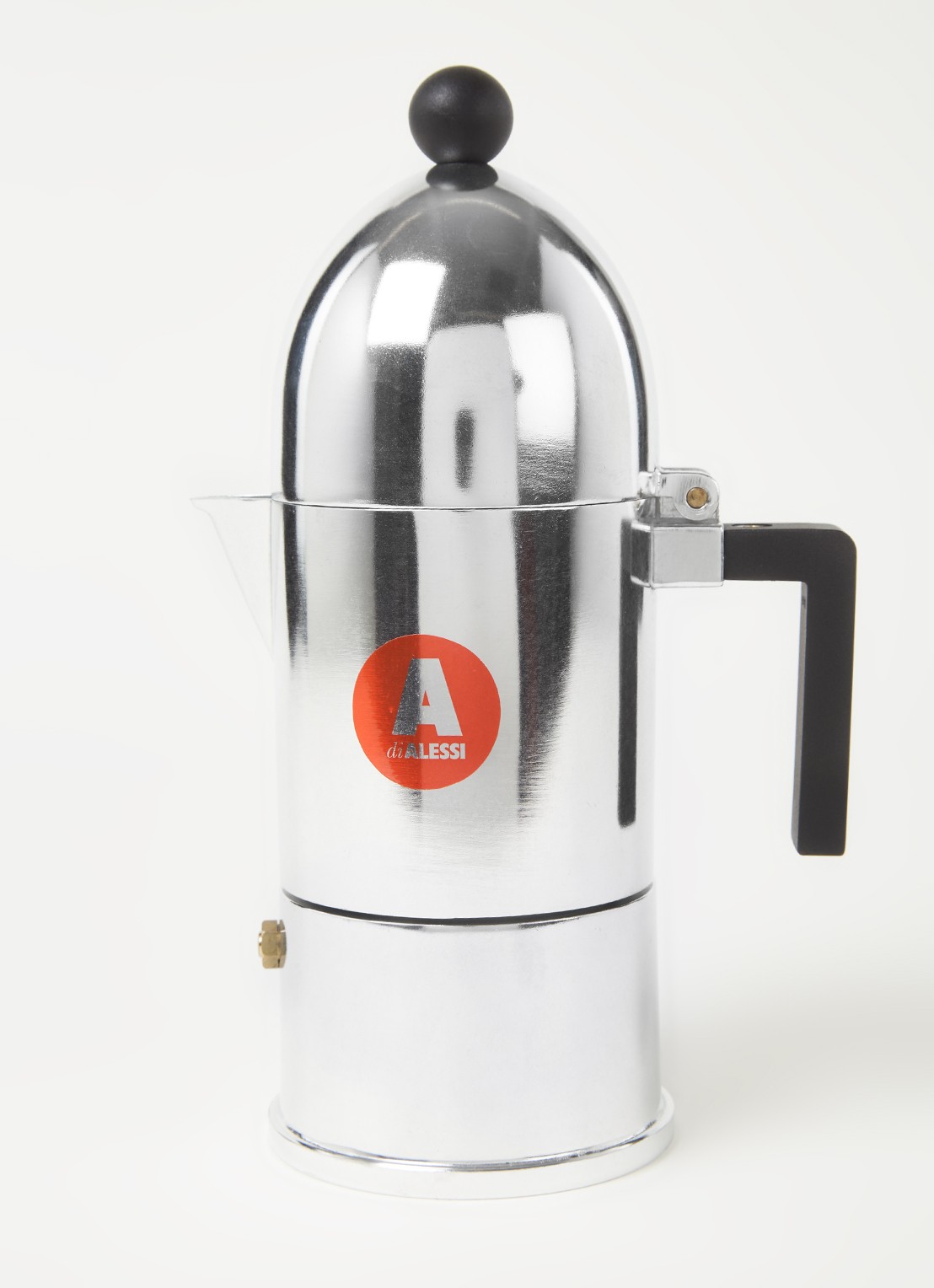Alessi La Cupola koffiemaker 15 cl - voorkant 2 zilver