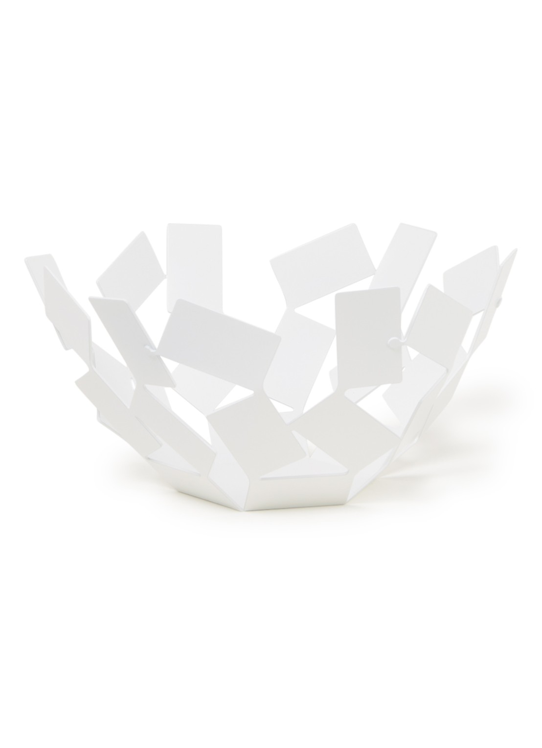 Alessi La Stanza dello Scirocco fruitschaal 27,3 cm - voorkant wit