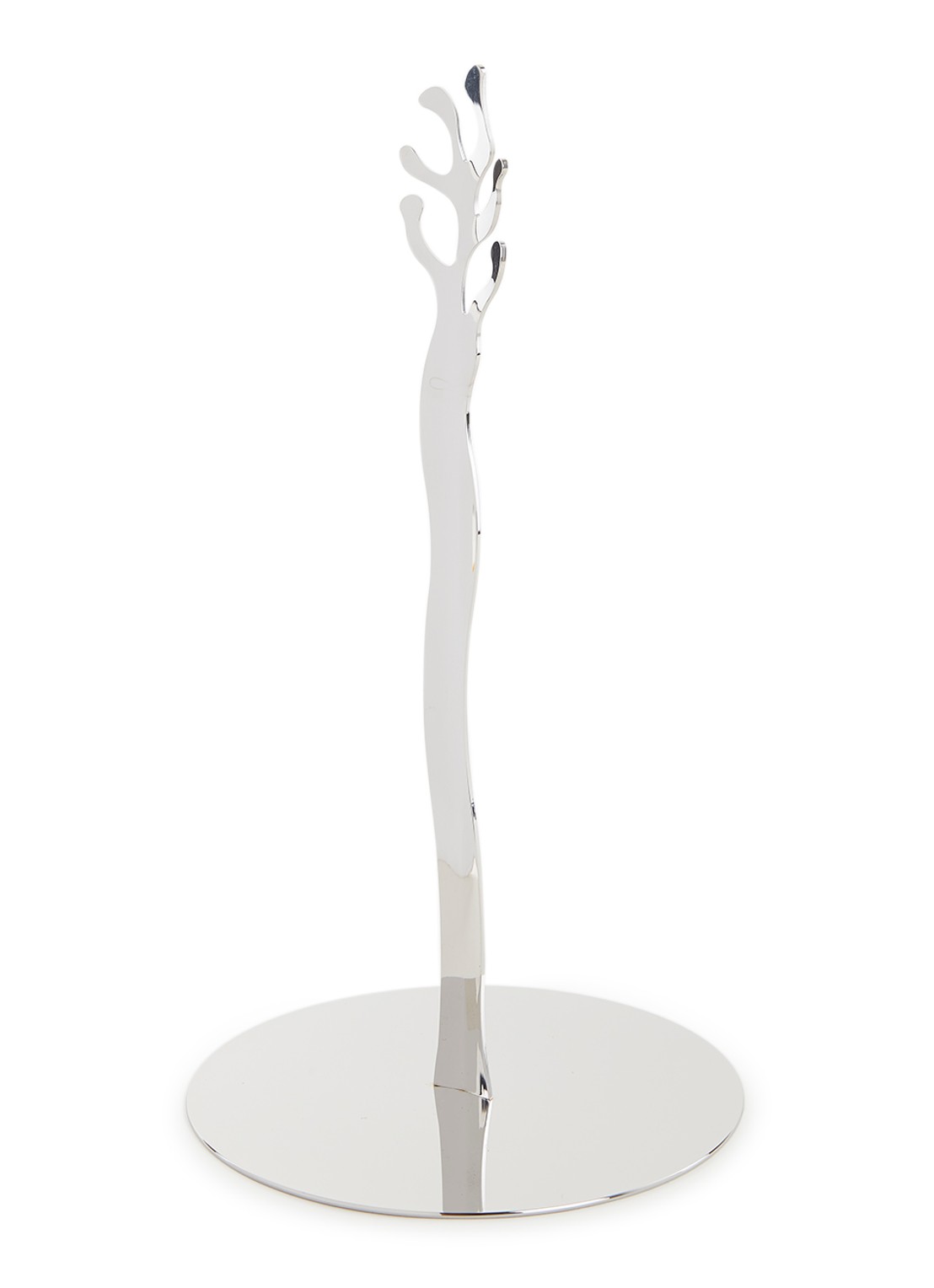 Alessi Mediterraneo keukenrolhouder - voorkant 2 zilver