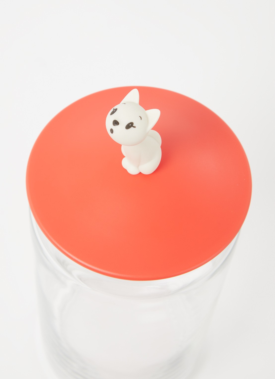 Alessi Mio voorraadpot 27 cm - voorkant 2 transparant