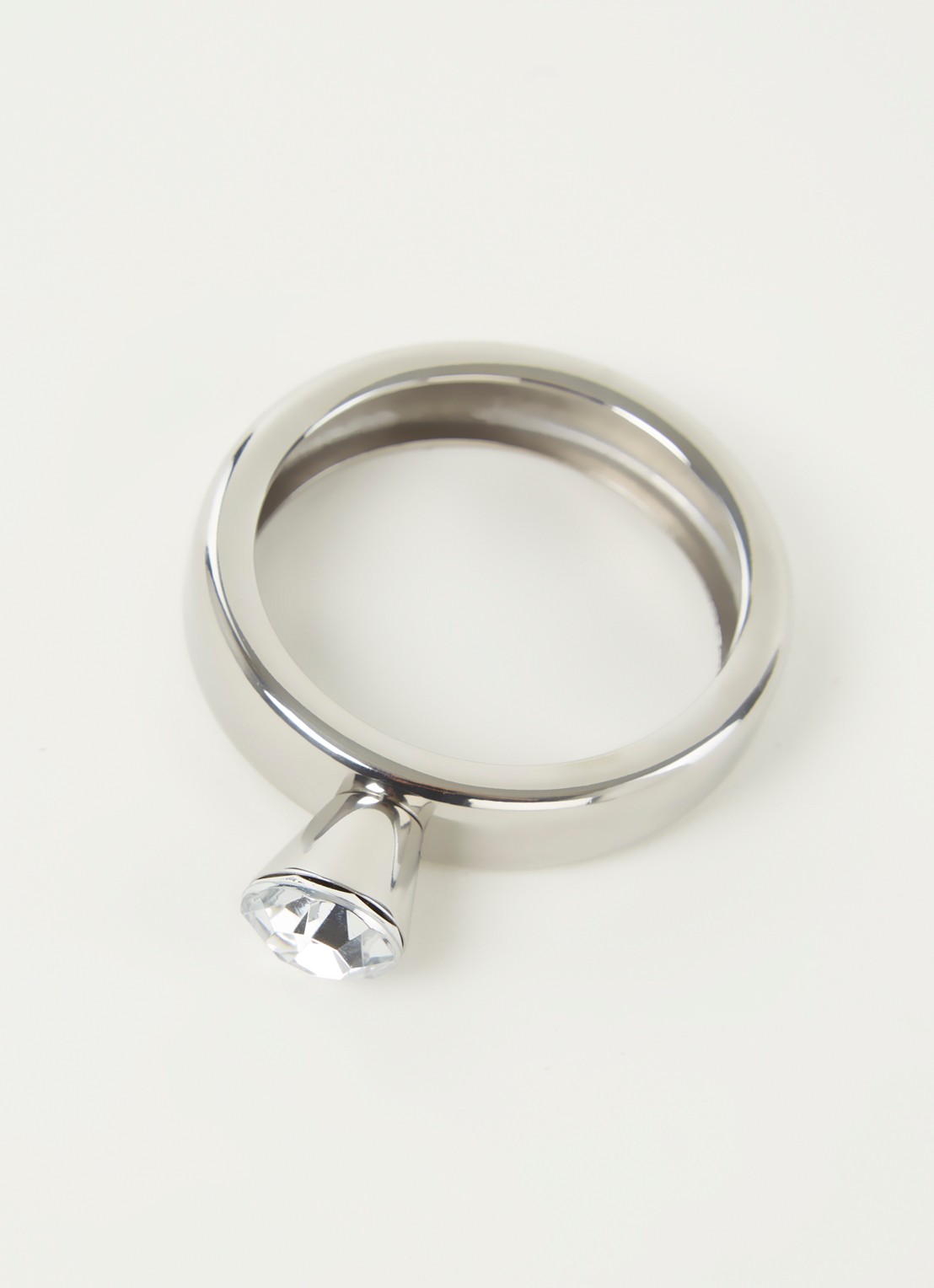 Alessi Noè druppelstop ring - detail 3 zilver