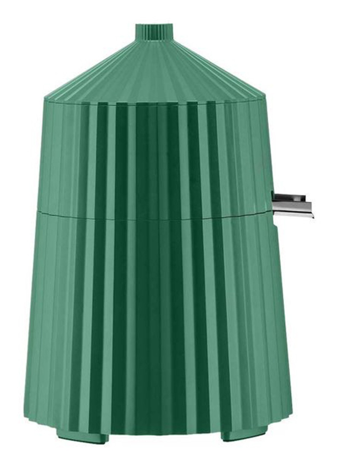 Alessi Plissé elektrische citruspers MDL07 - voorkant groen