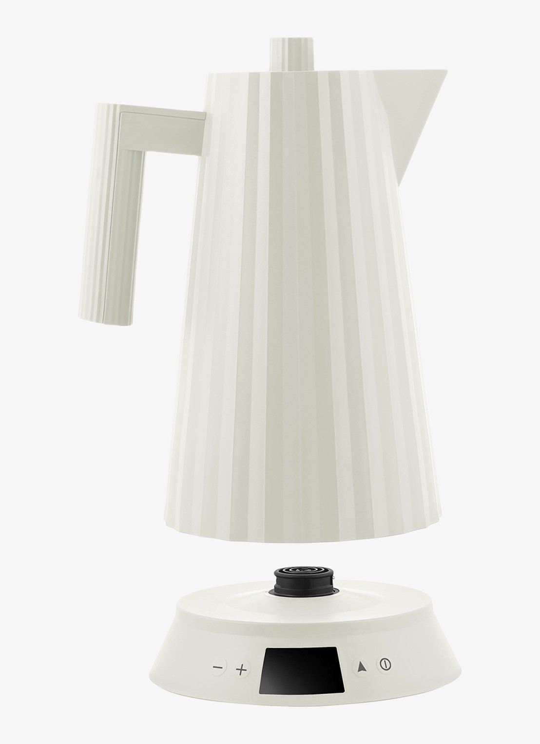 Alessi Plissé Waterkoker 1,7 liter MDL21 W - detail 2 wit