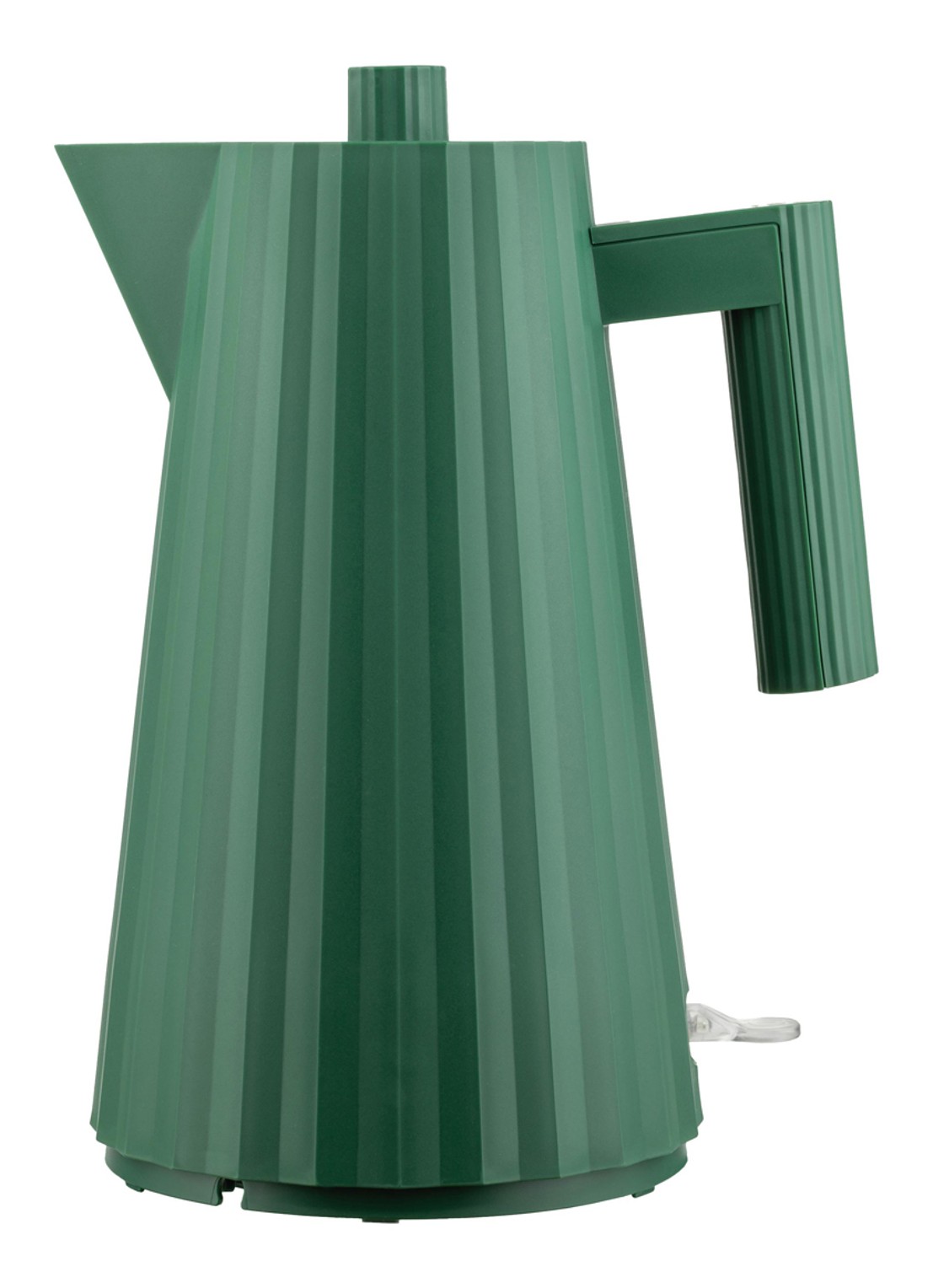 Alessi Plissé waterkoker 1,7 liter - voorkant groen