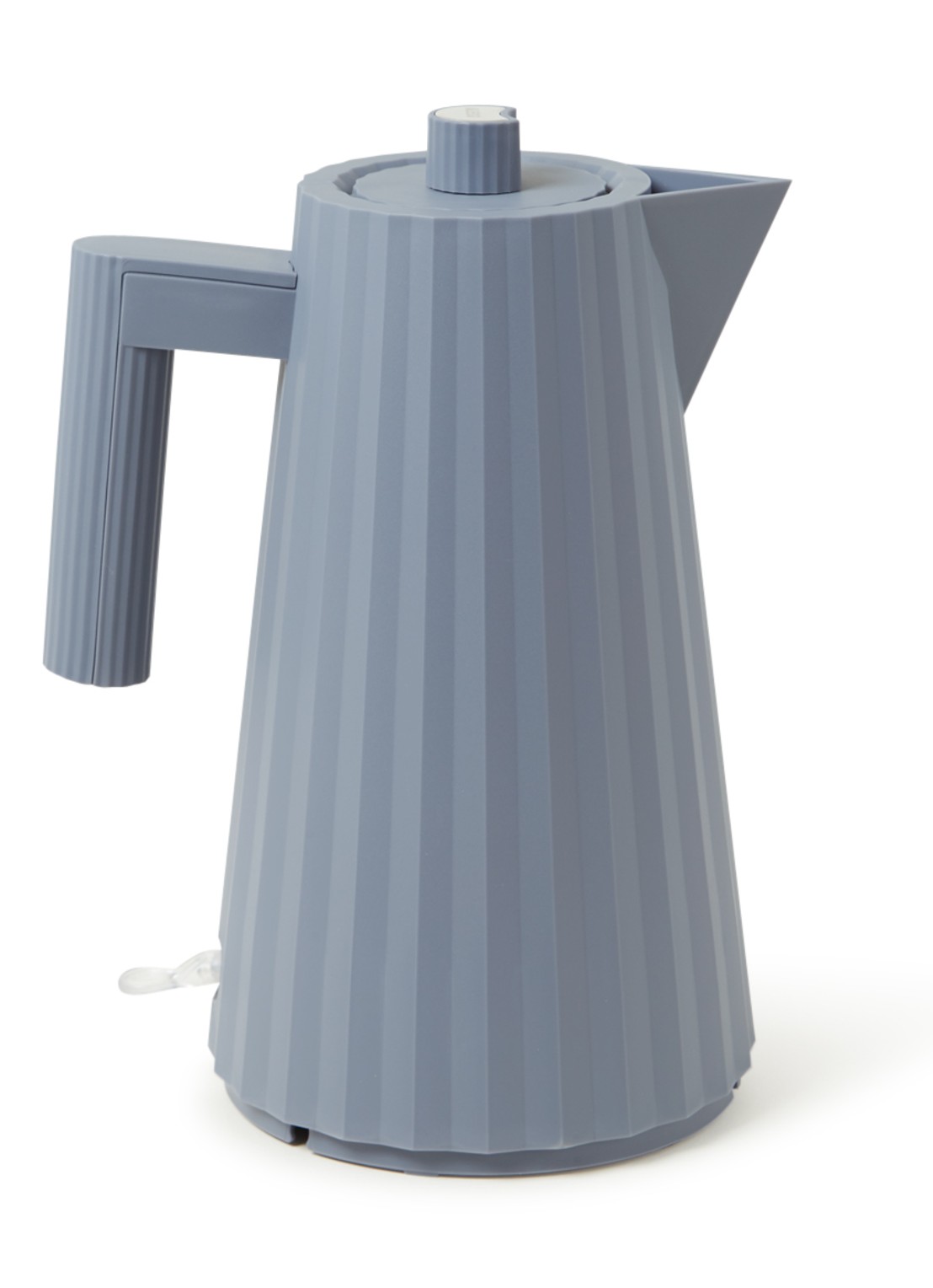Alessi Plissé waterkoker 1,7 liter - voorkant 2 grijs