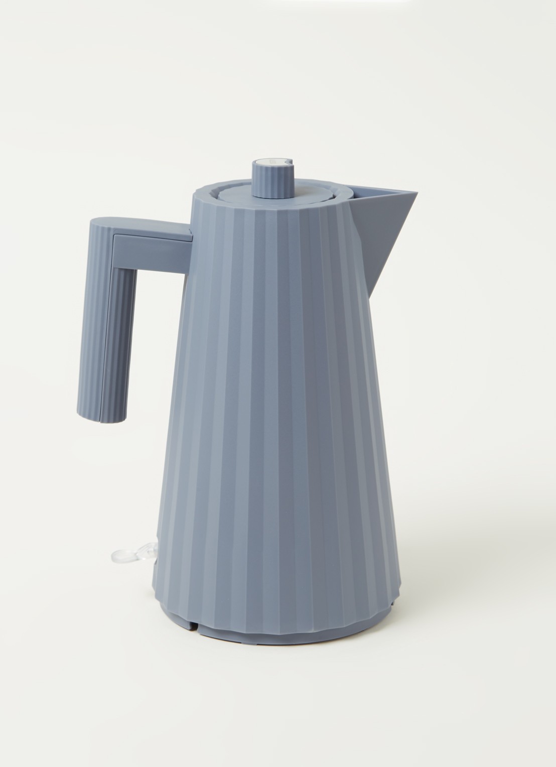 Alessi Plissé waterkoker 1,7 liter - voorkant 3 grijs