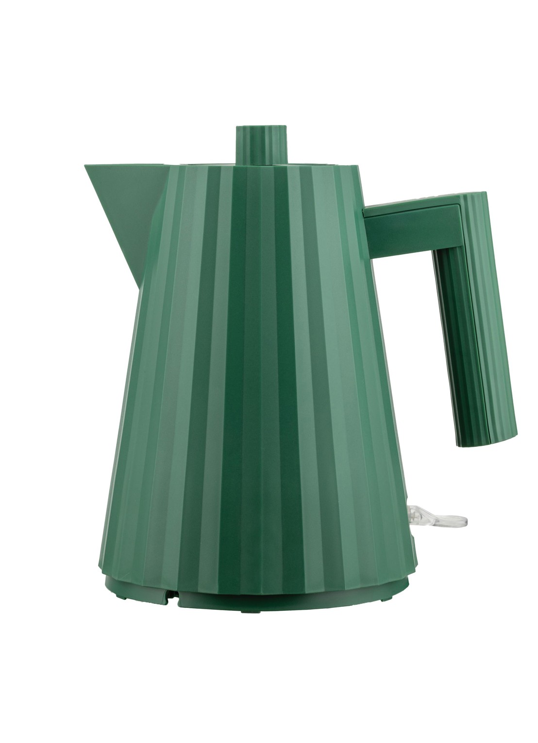 Alessi Plissé waterkoker 1 liter - voorkant 2 groen
