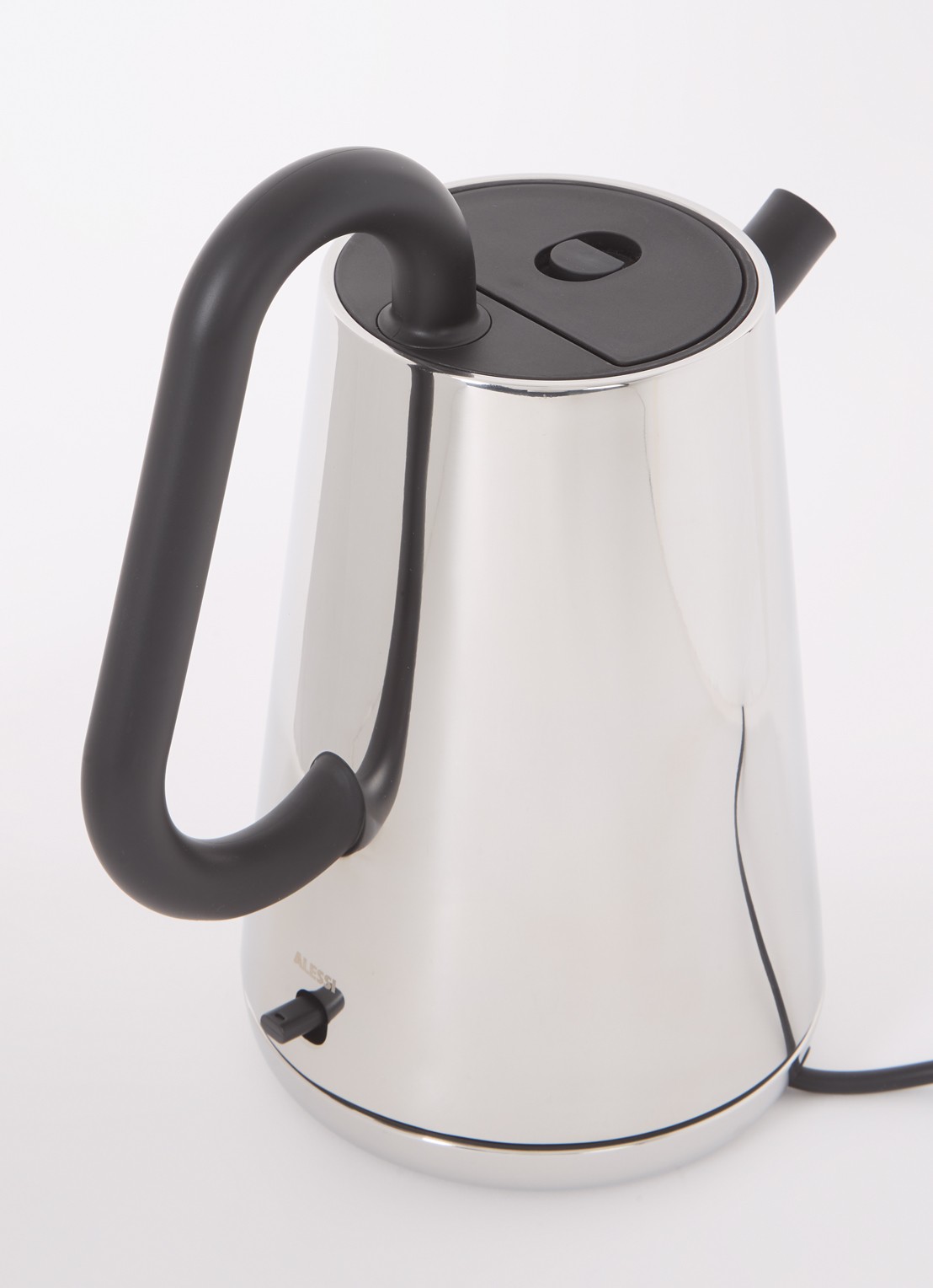 Alessi Toru waterkoker 1,7 liter - voorkant 3 zwart