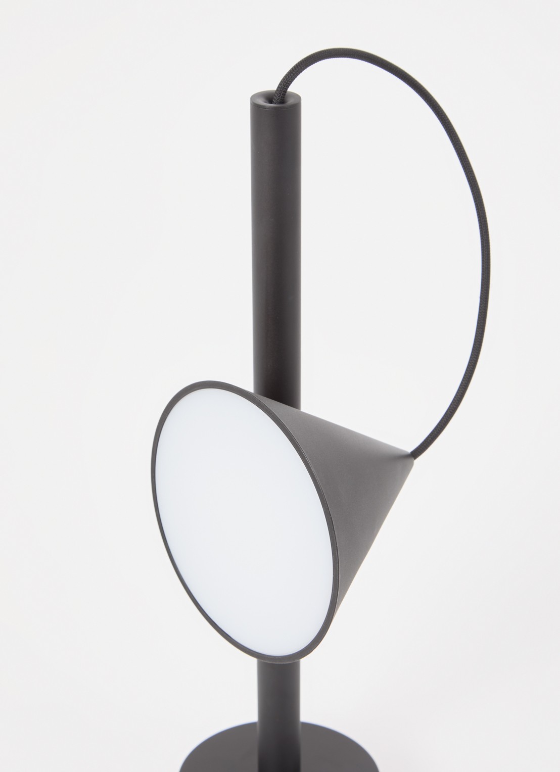 Alessi Tsumiki tafellamp 16,4 x 11 x 33,7 cm - detail 3 zwart
