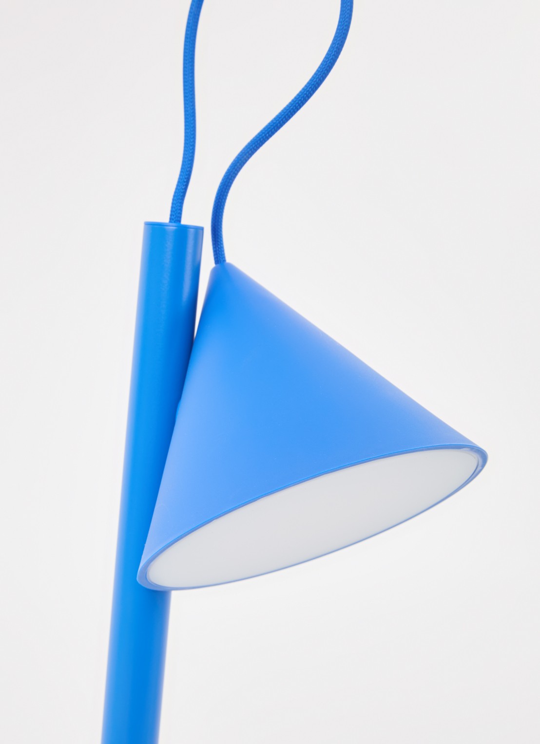 Alessi Tsumiki tafellamp 16,4 x 11 x 33,7 cm - voorkant 2 blauw