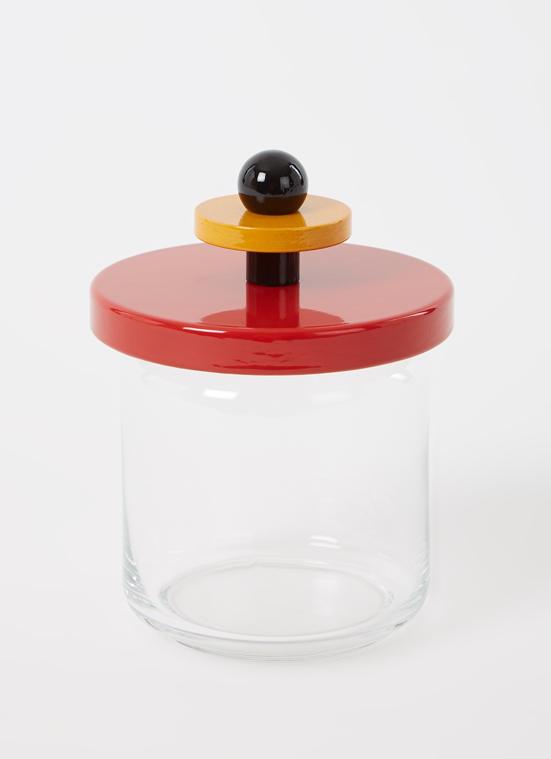 Alessi Values Barattolo voorraadpot 0,75 liter - voorkant 3 steenrood