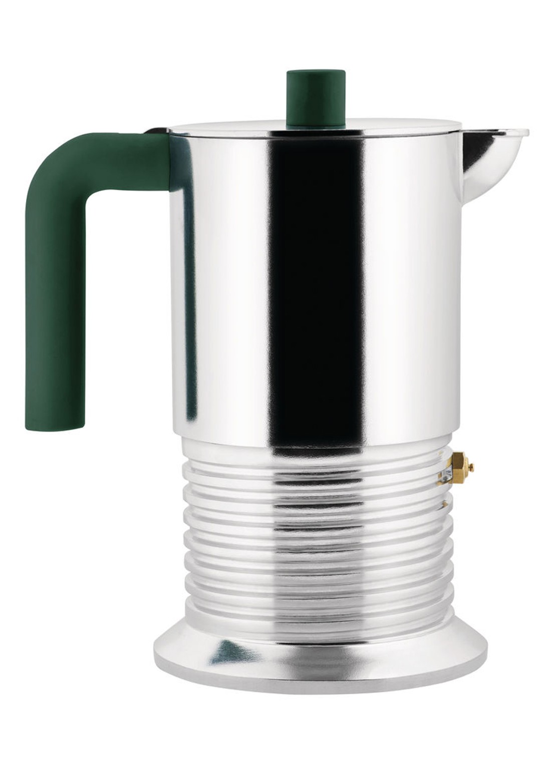 Alessi Vite caffettiera 10,1fl oz - voorkant groen