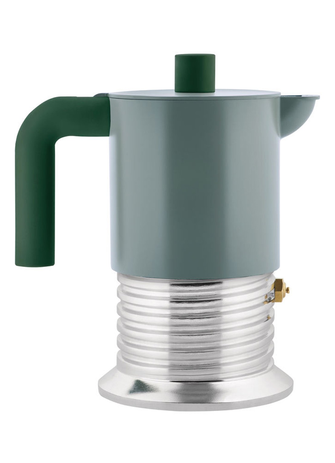 Alessi Vite caffettiera 5,1fl oz - voorkant groen