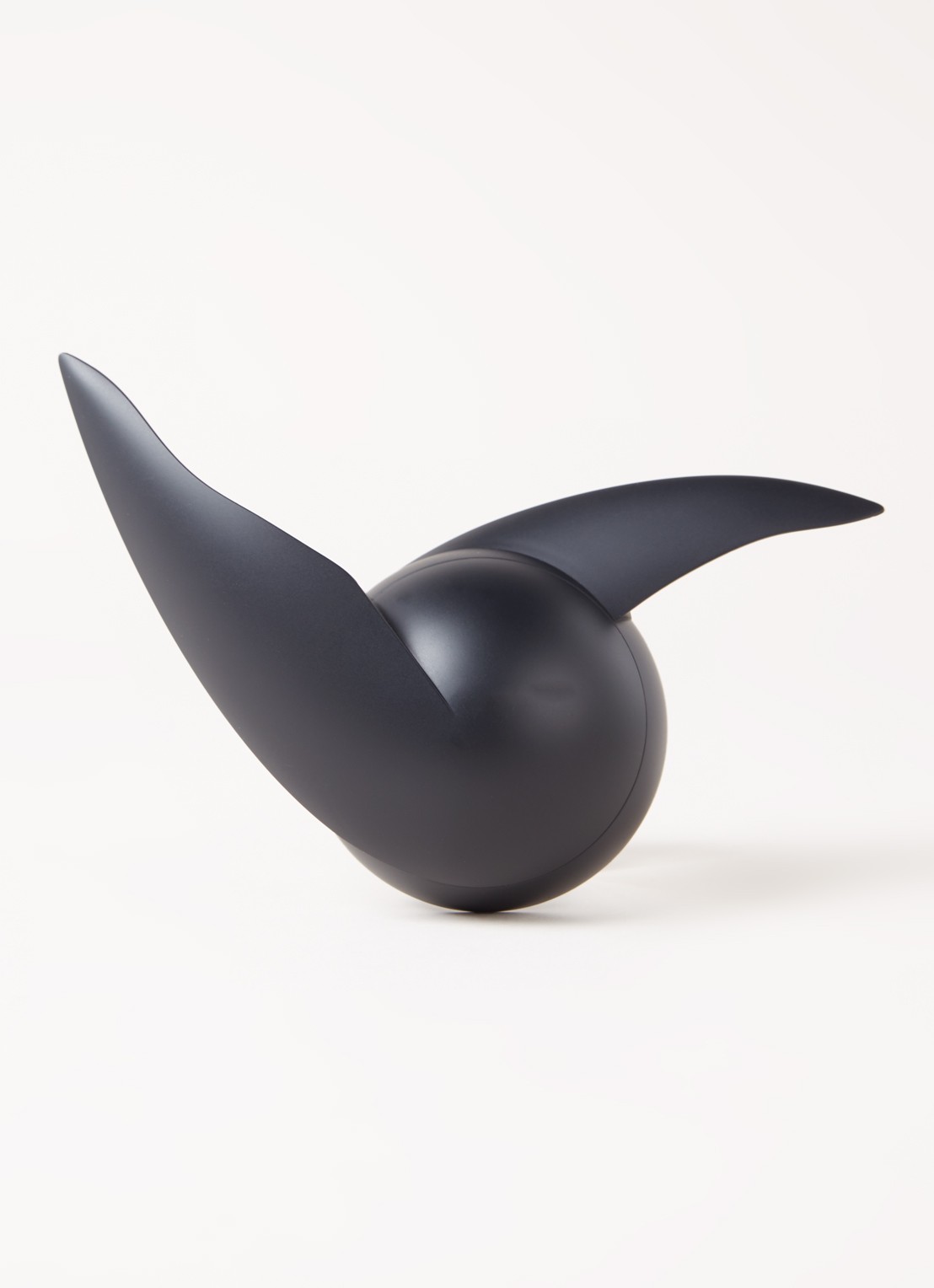 Alessi Walter Wayle 2 wandklok 25 cm - voorkant 2 zwart