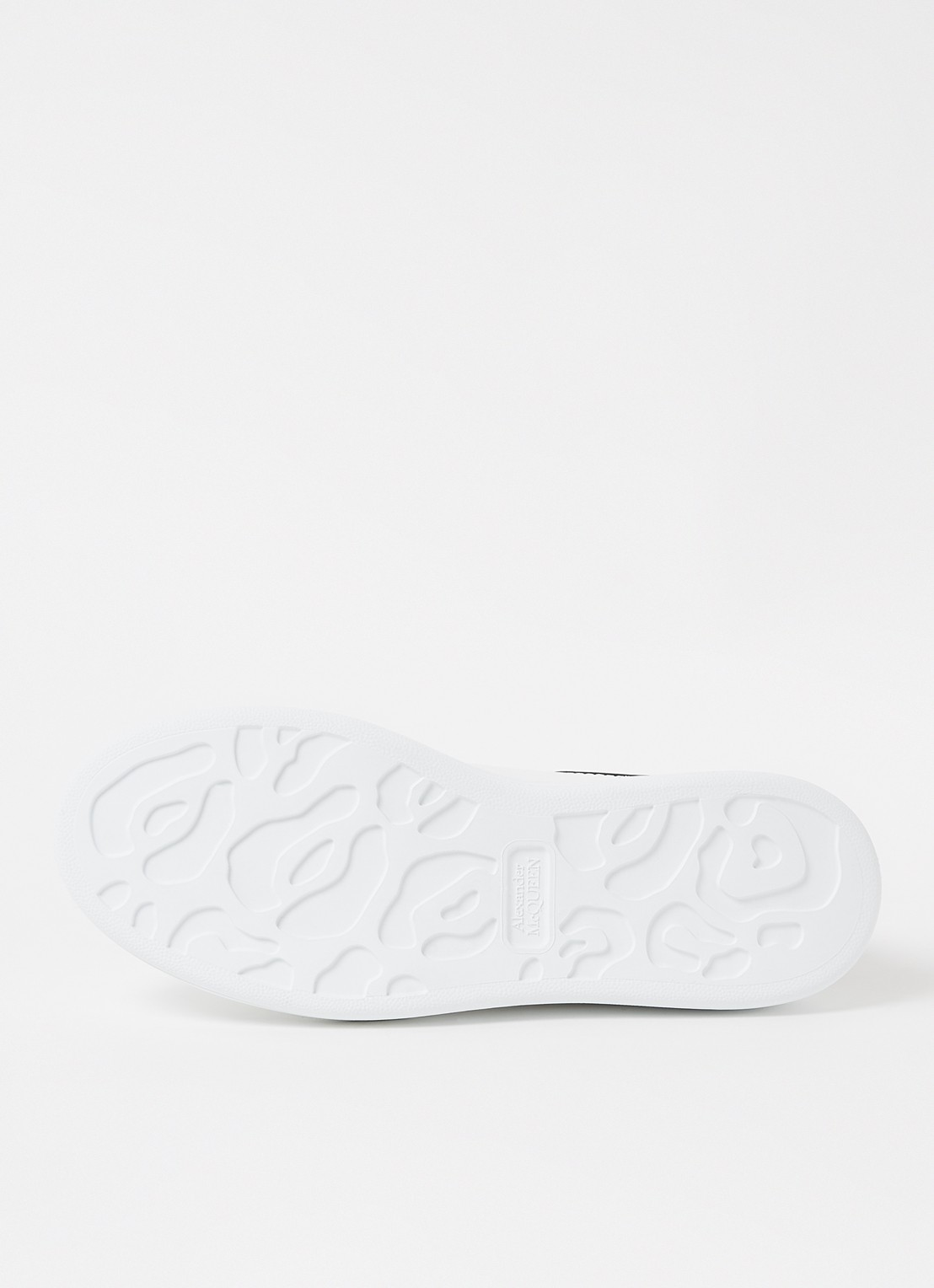 Alexander McQueen Oversized sneaker van kalfsleer - detail 5 wit